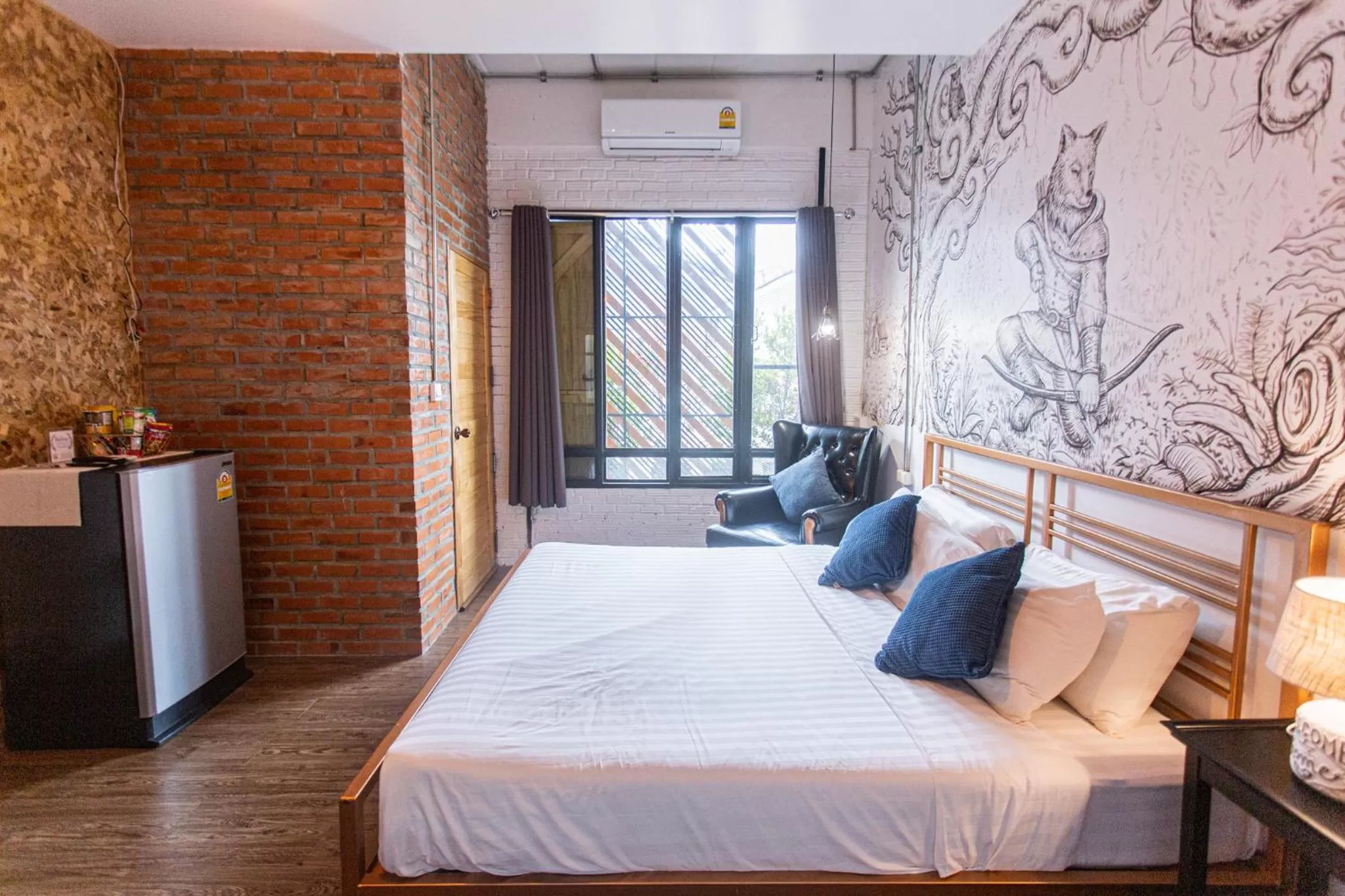 Bed in Indiego Space