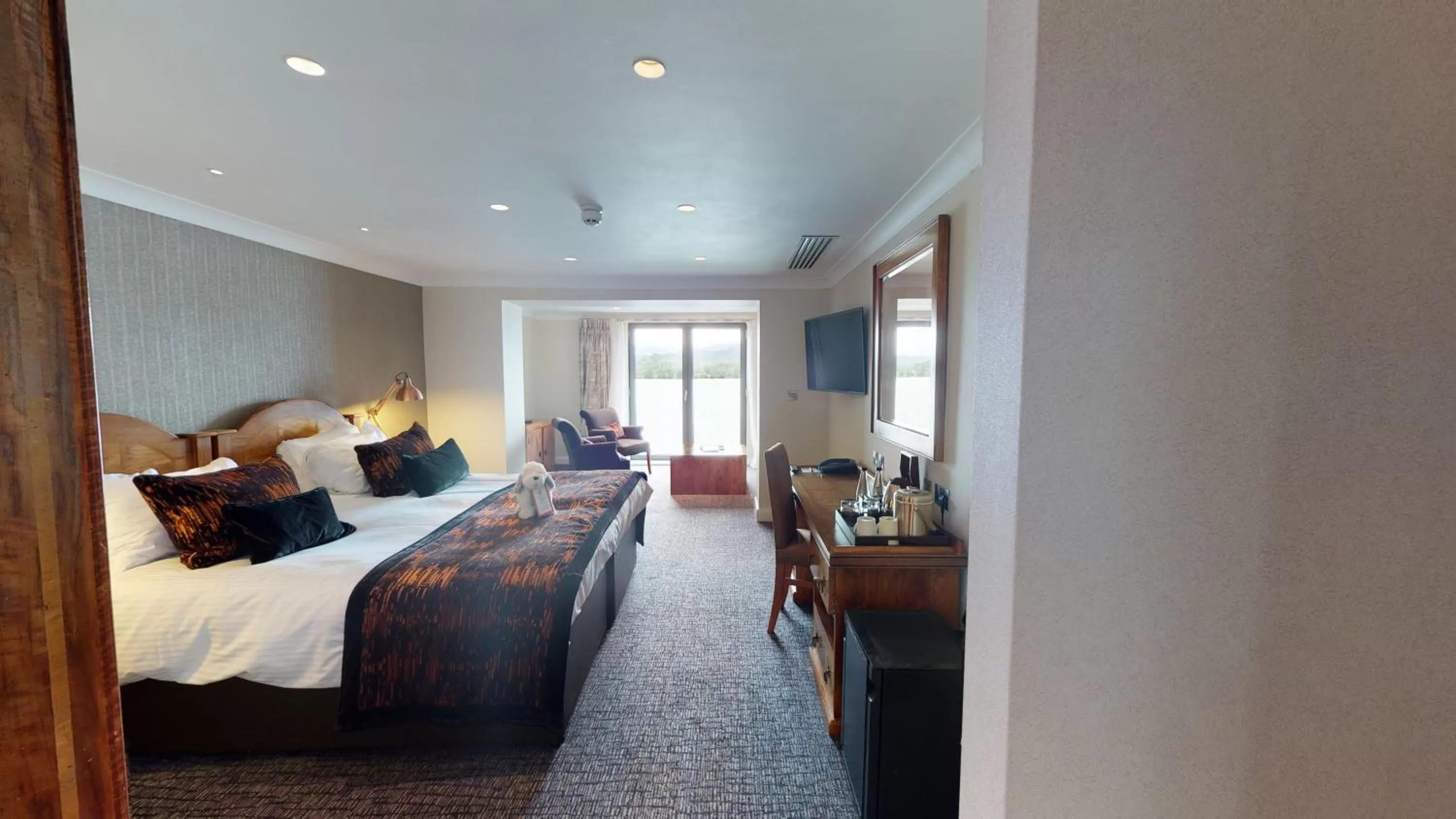 Bedroom, Bed in Low Wood Bay