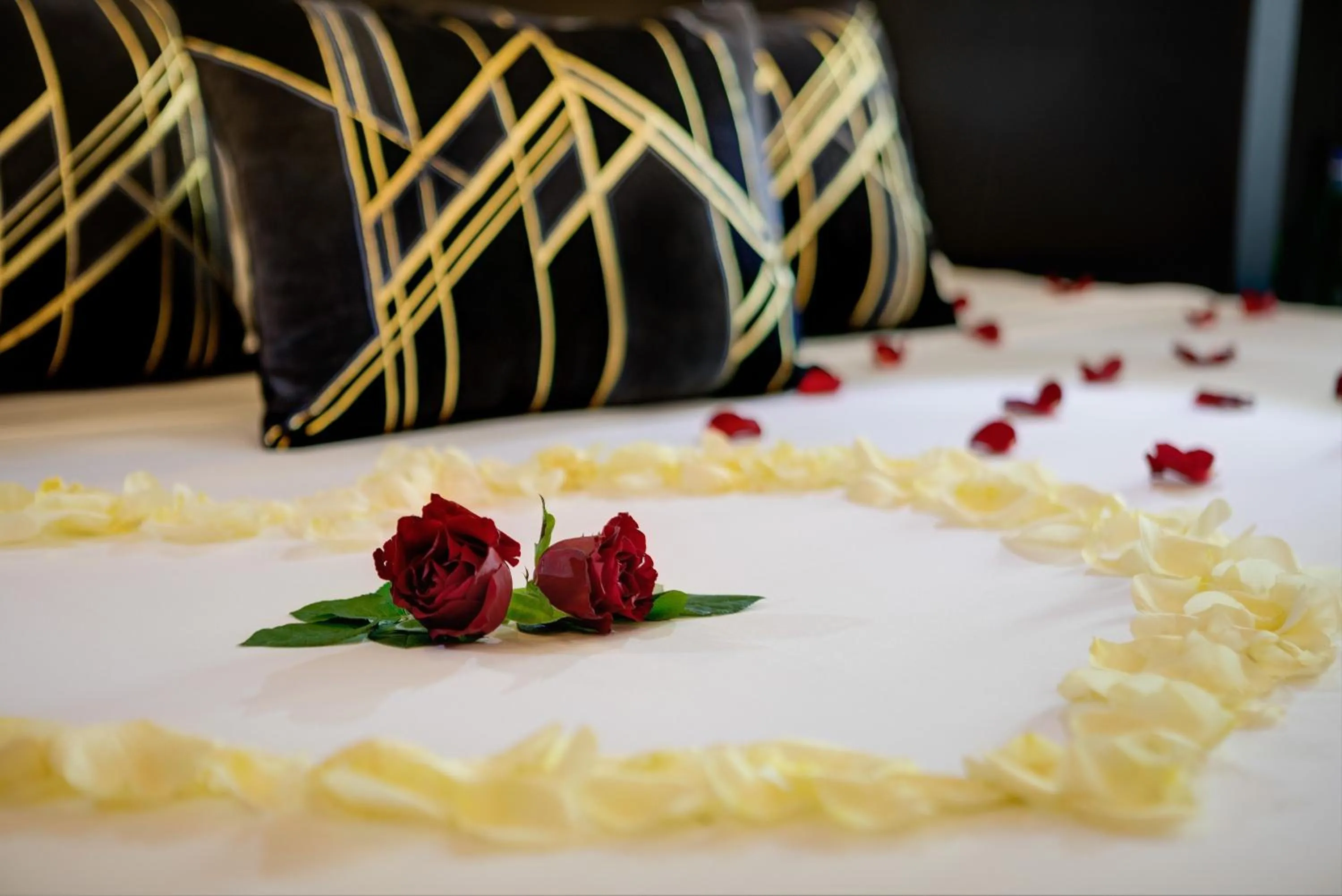 Bed in Dharma Boutique Hotel & SPA