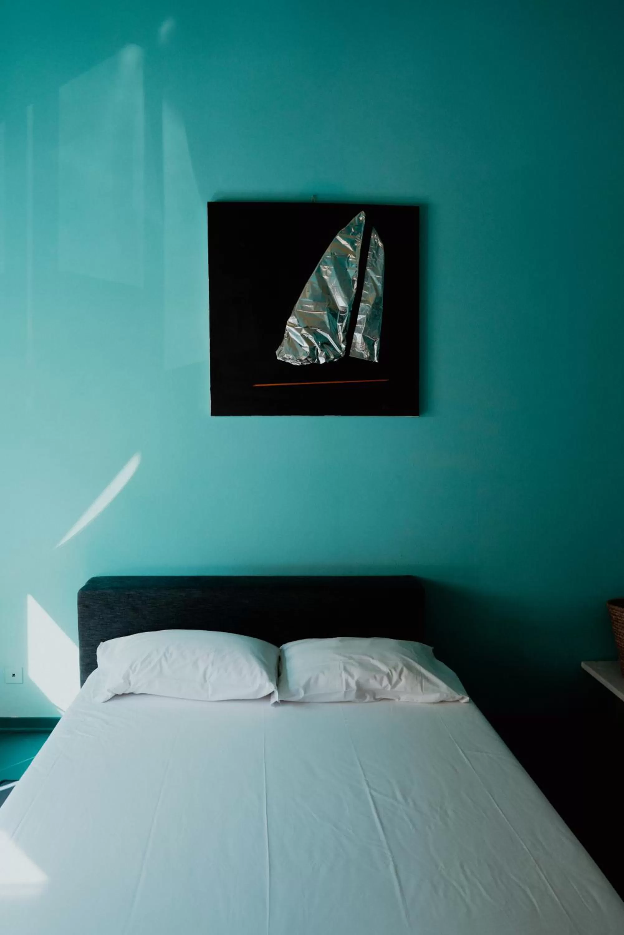 Decorative detail, Bed in La Bougainville Tuscan Riviera B&B and Beach Club