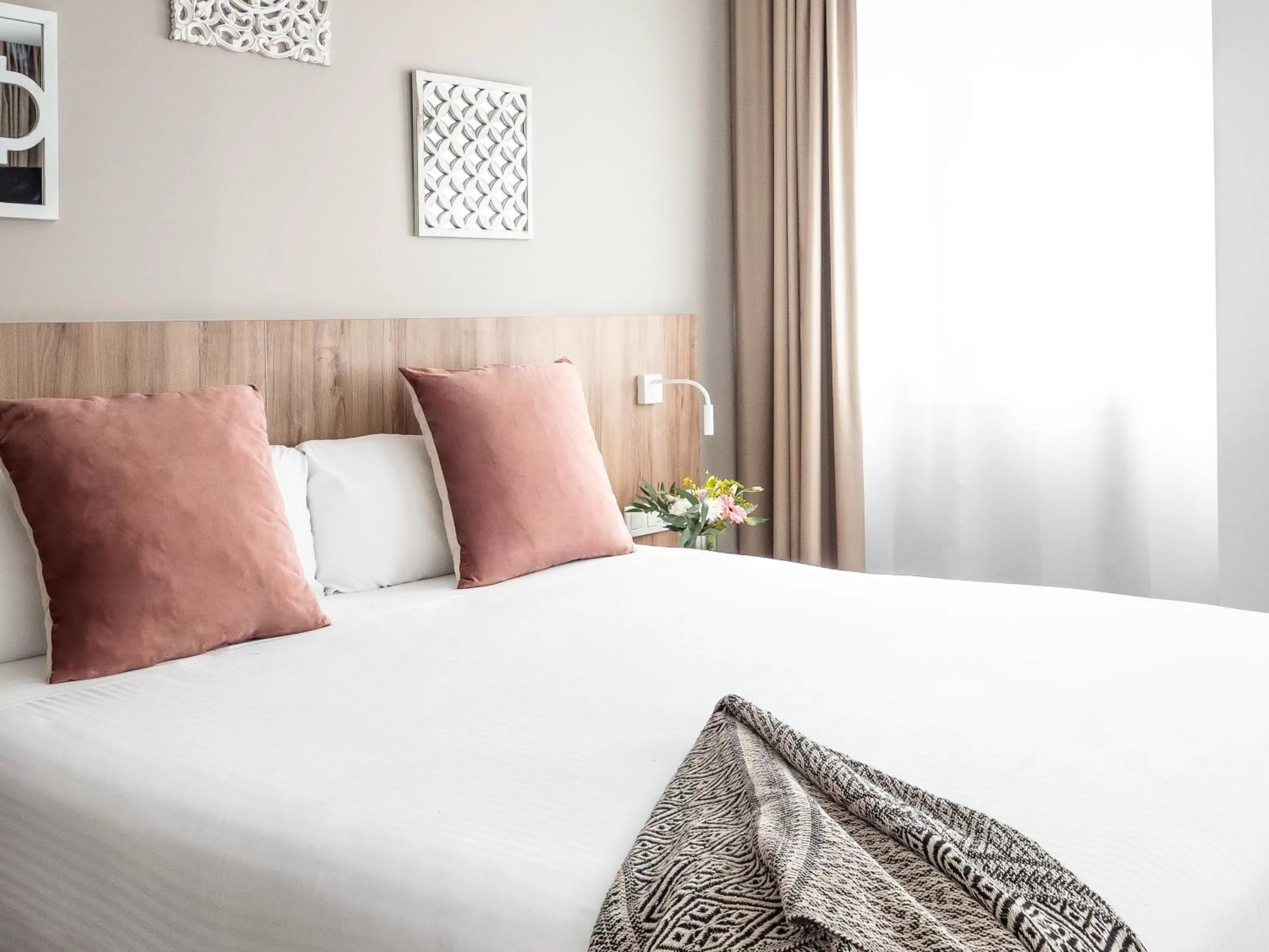 Bed in Vilana Hotel Boutique