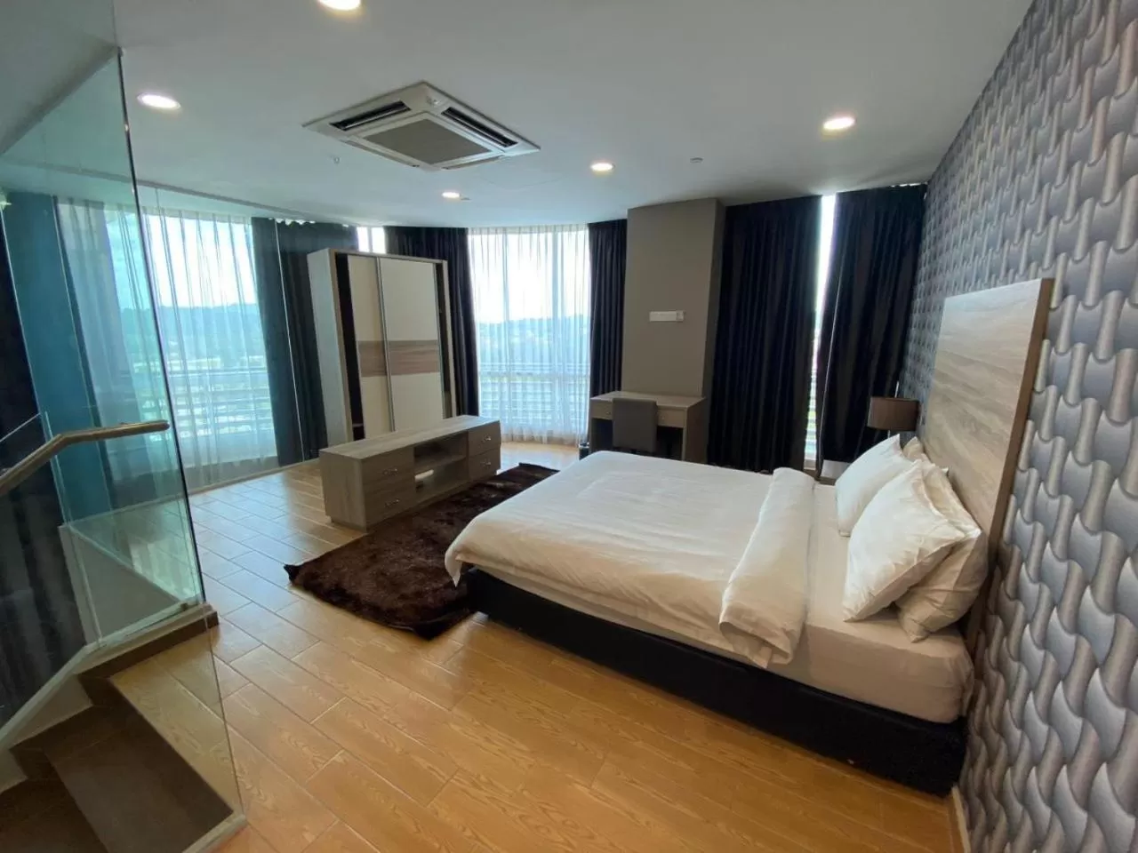 Bedroom, Bed in D Gateway Perdana Hotel Bangi