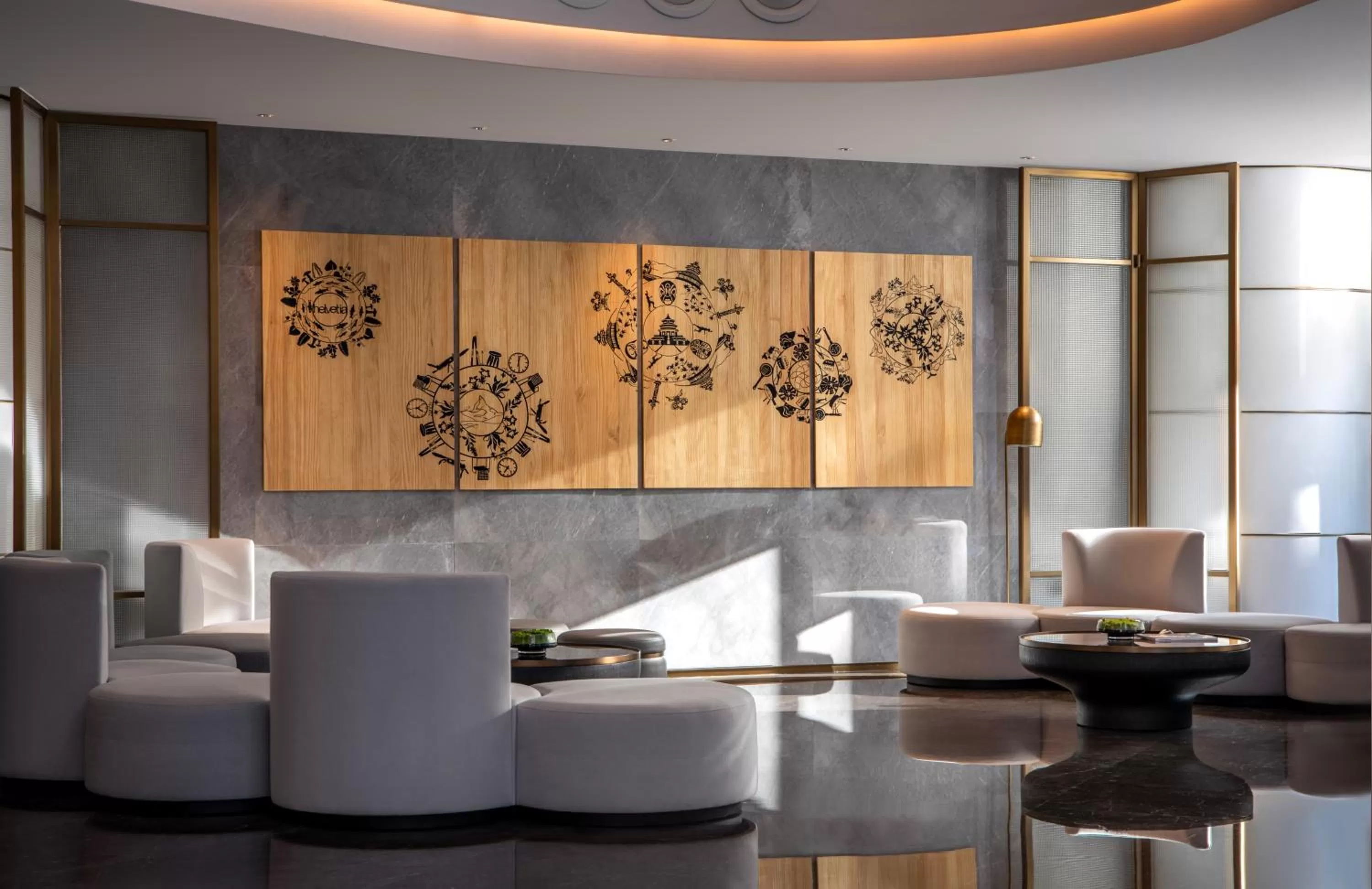 Seating area in Swissotel Beijing Hong Kong Macau Center