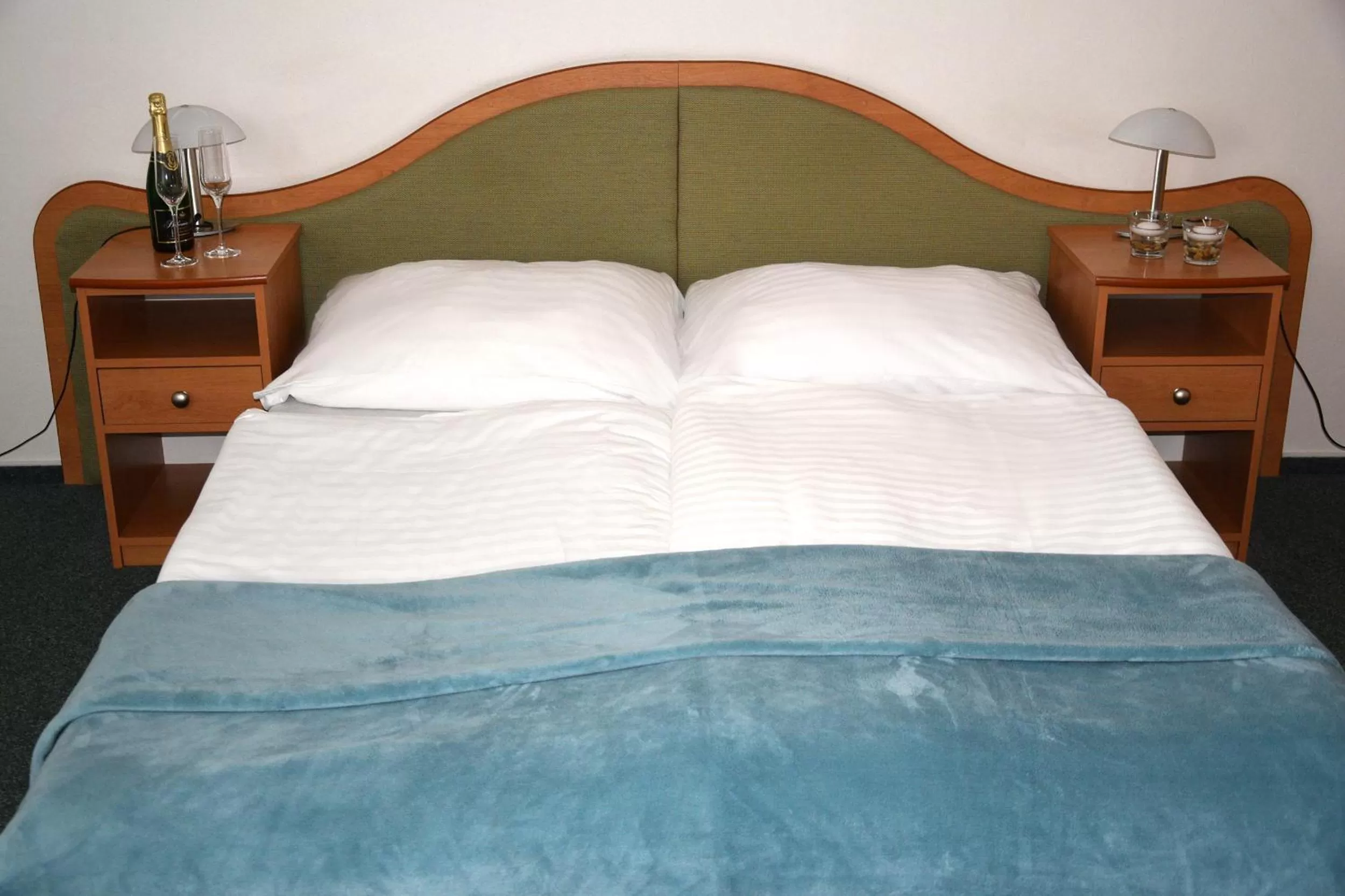 Bed in Hotel Jaškovská Krčma