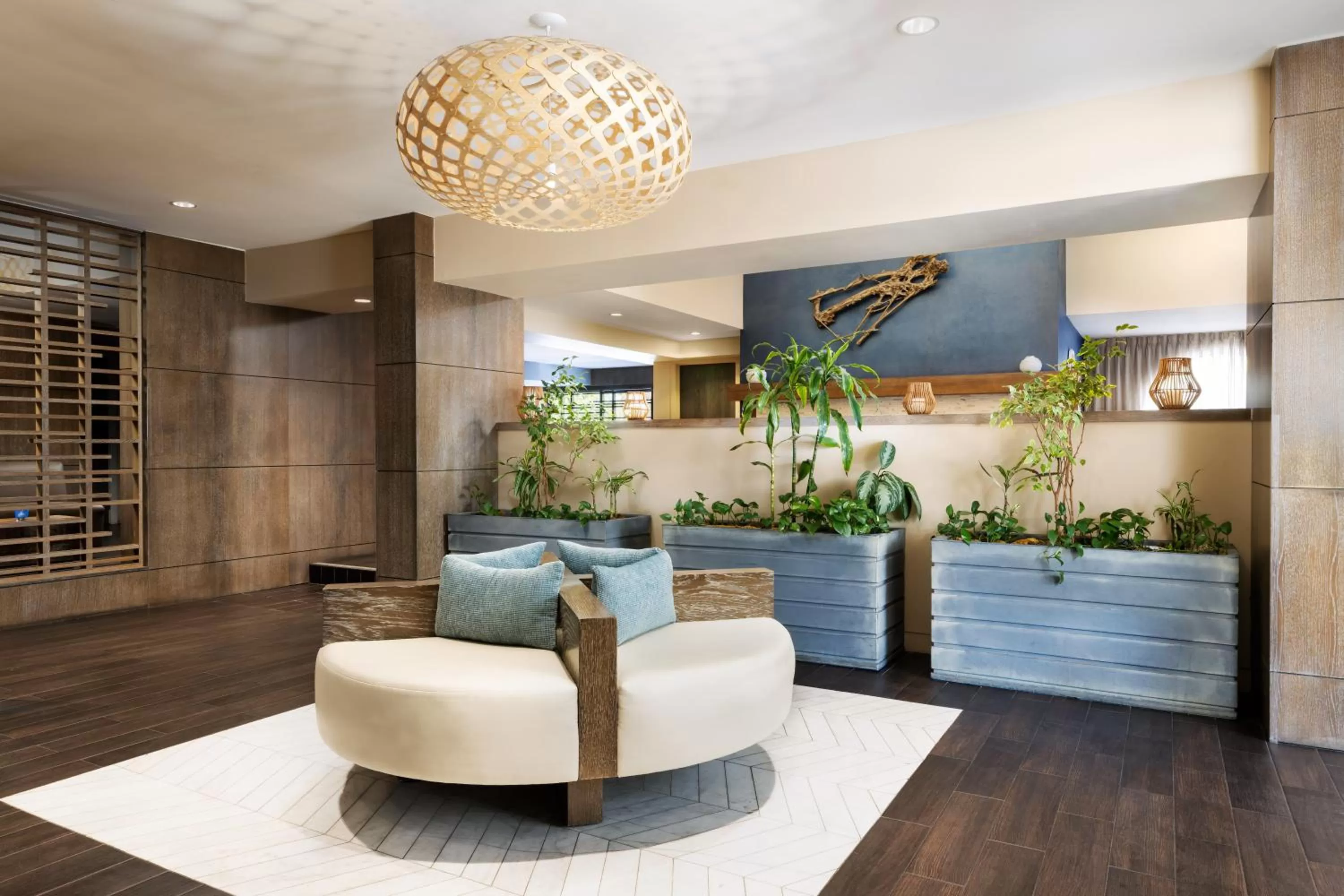 Lobby or reception in The Anza-a Calabasas Hotel