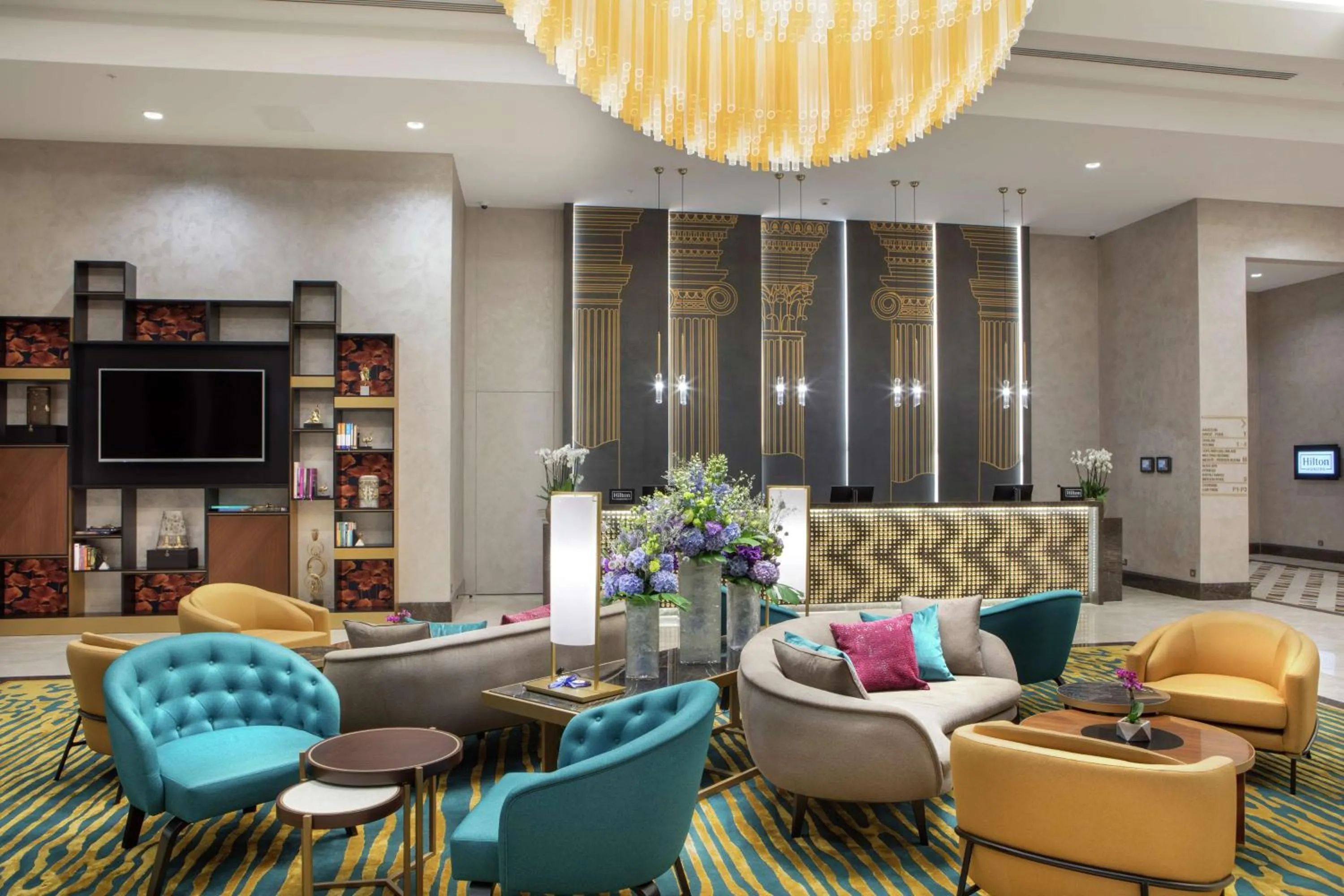 Lobby or reception in Doubletree By Hilton Antalya City Centre