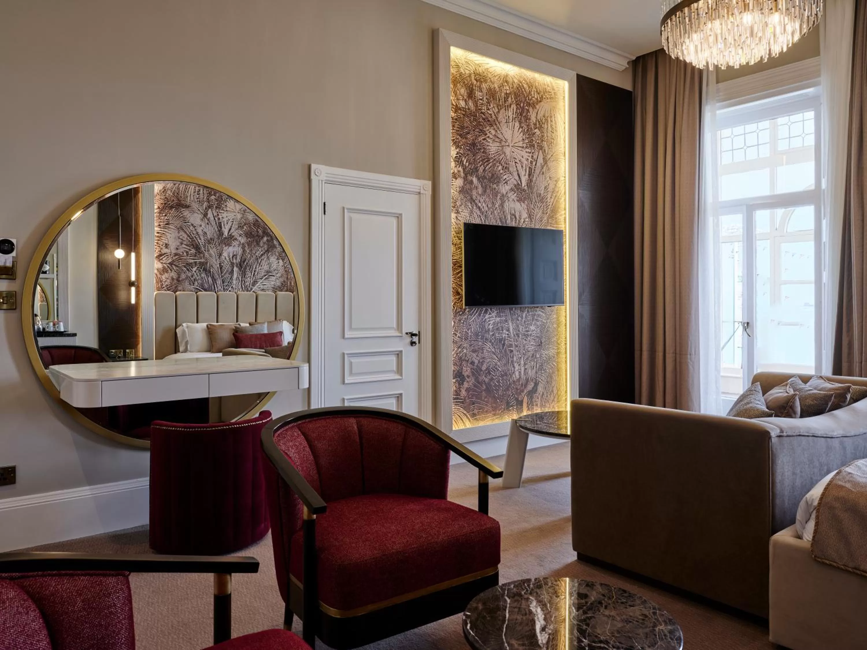 Seating area in Dover Marina Hotel & Spa, Tapestry Collection by Hilton