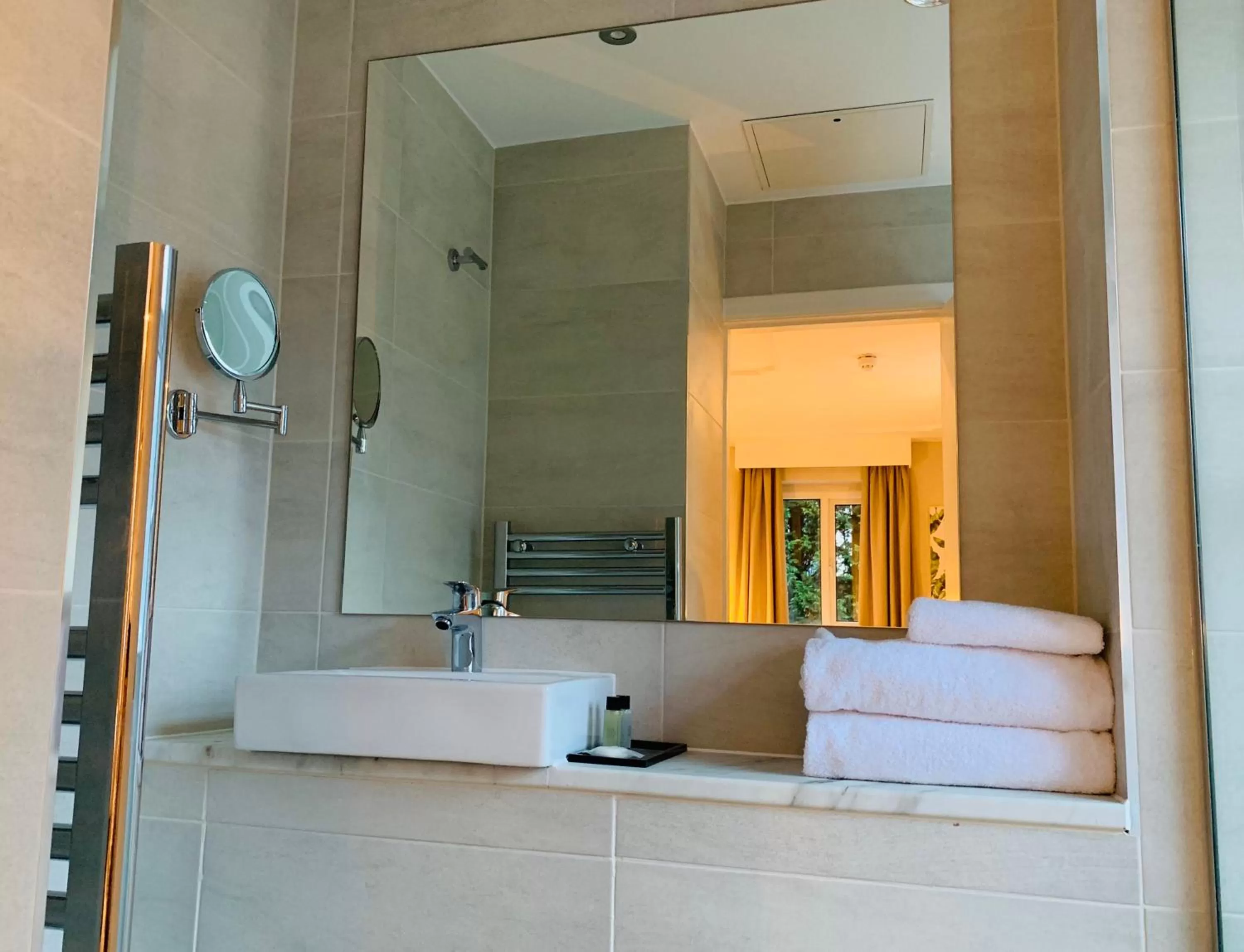 Bathroom in Trafford Hall Hotel Manchester, Trademark Collection by Wyndham