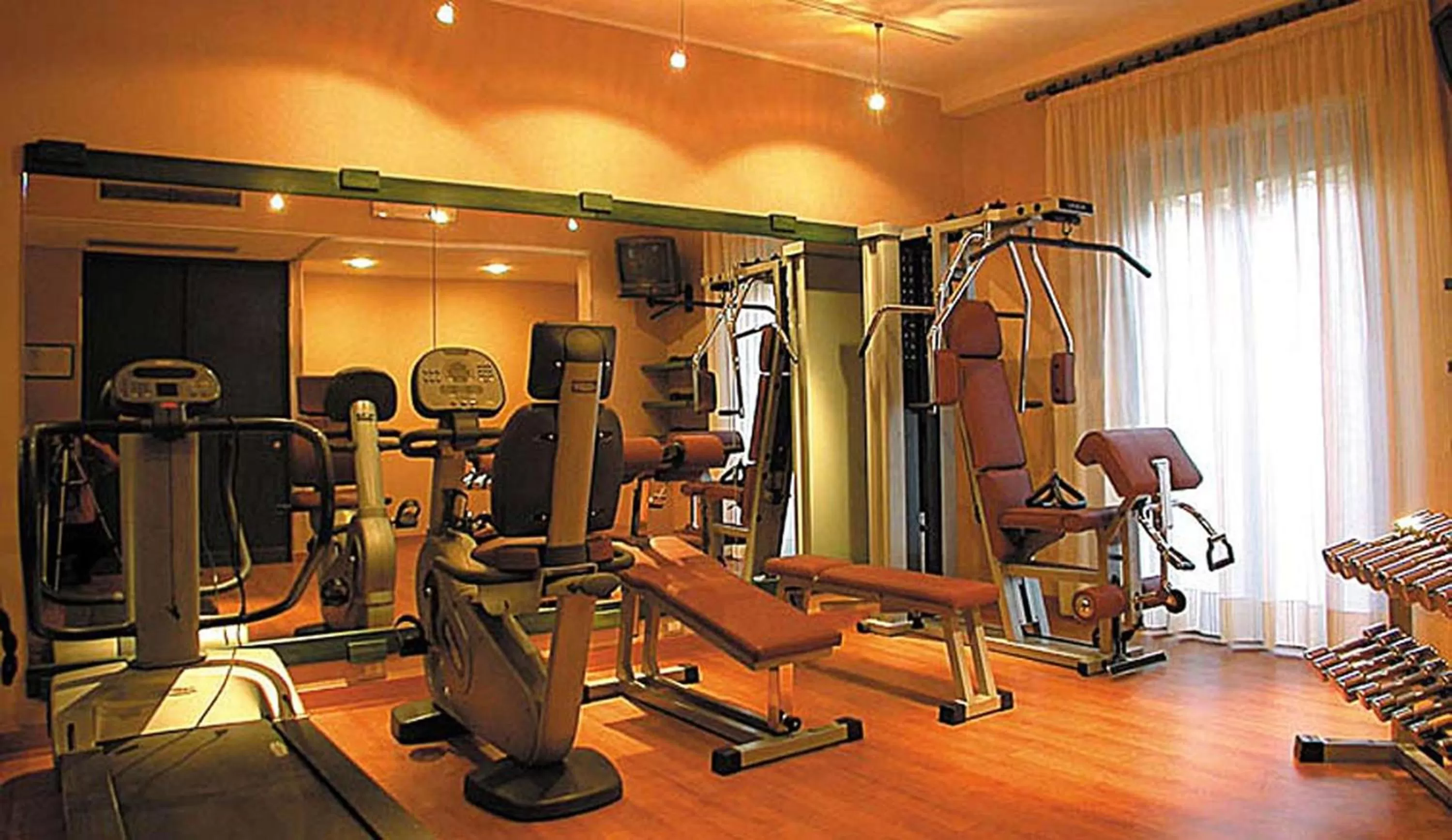 Fitness centre/facilities in Best Western Hotel Mediterraneo