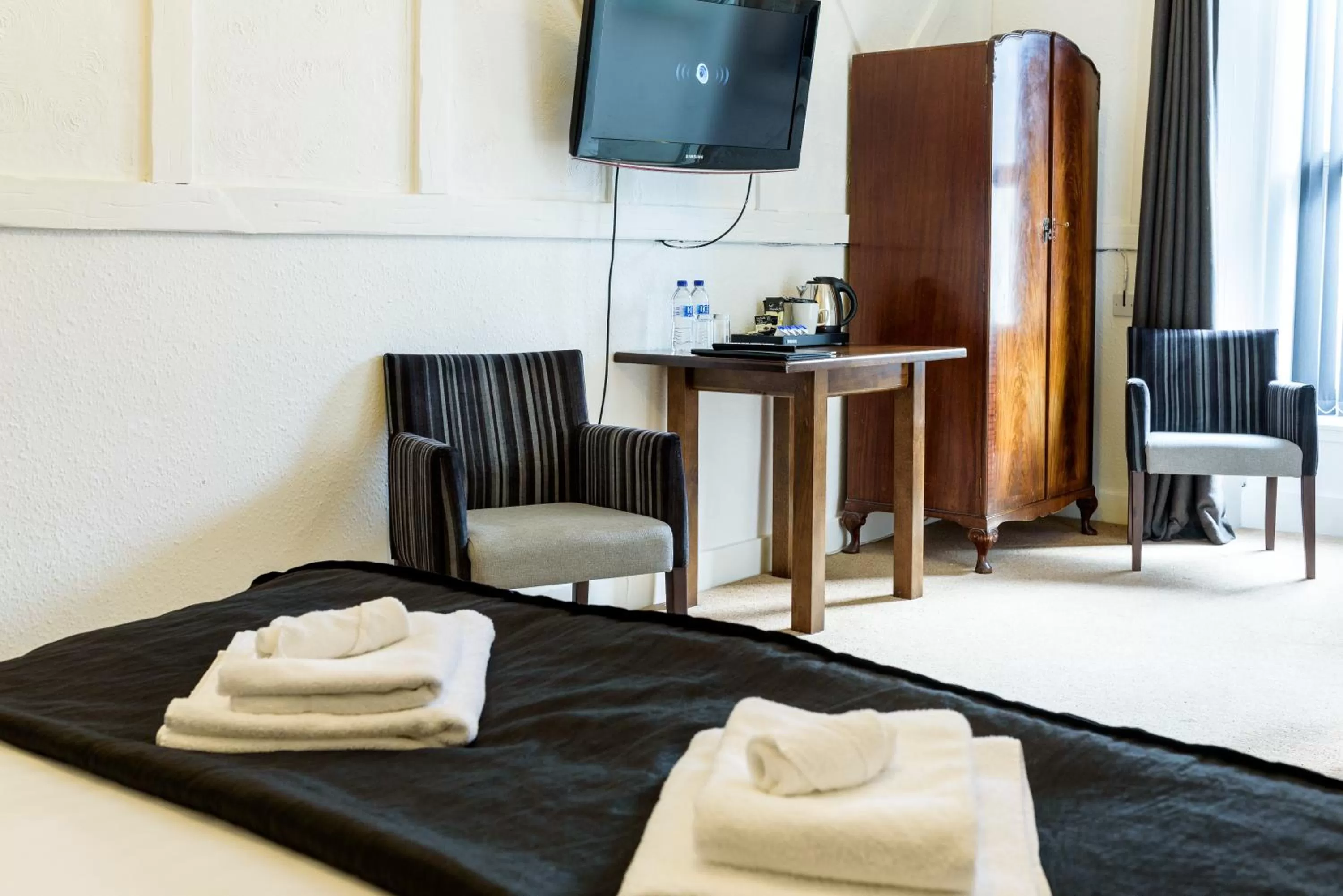 Bed in The Crown Hotel