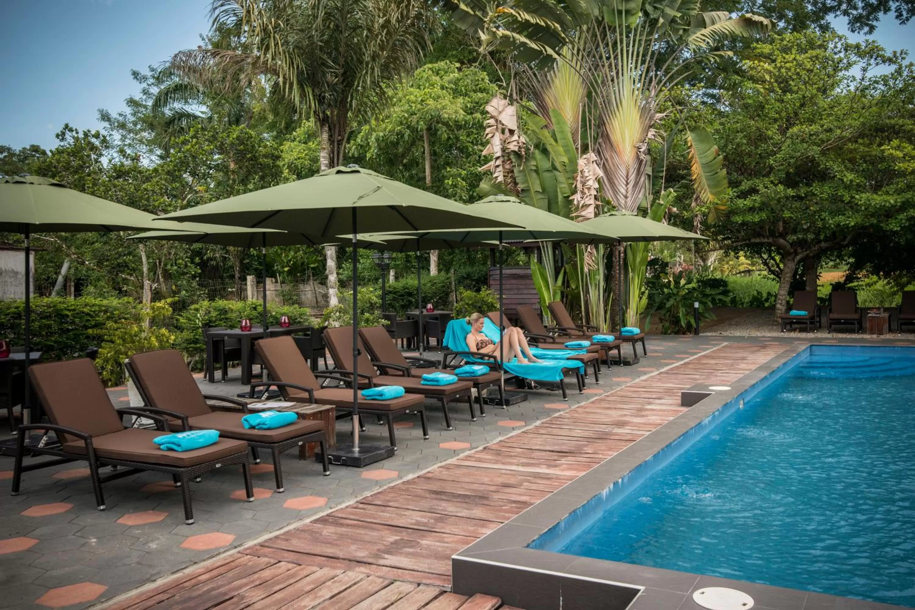 Swimming pool in Boutique Hotel Peperpot