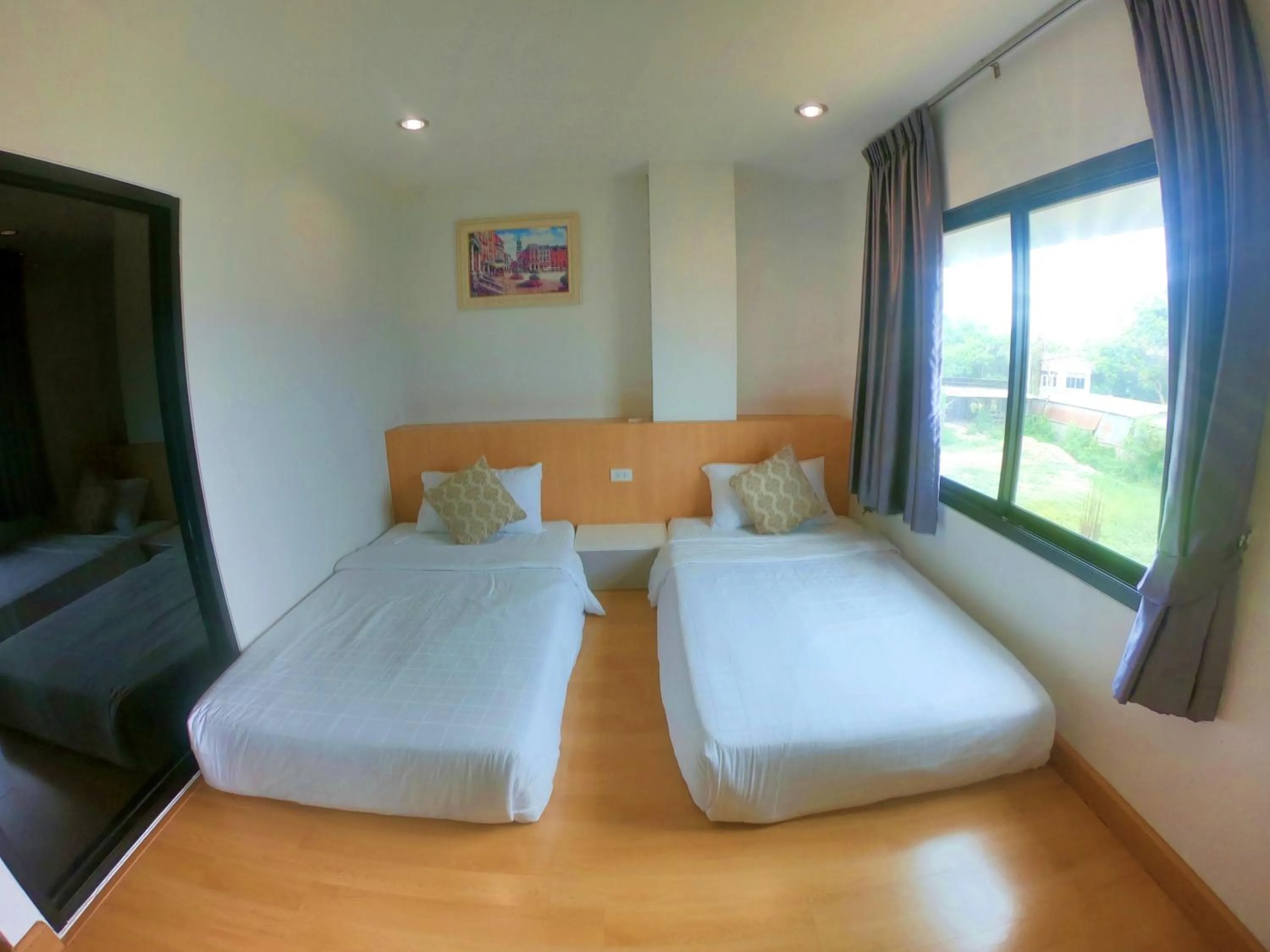 Bed in Klongrien Boutique Hotel