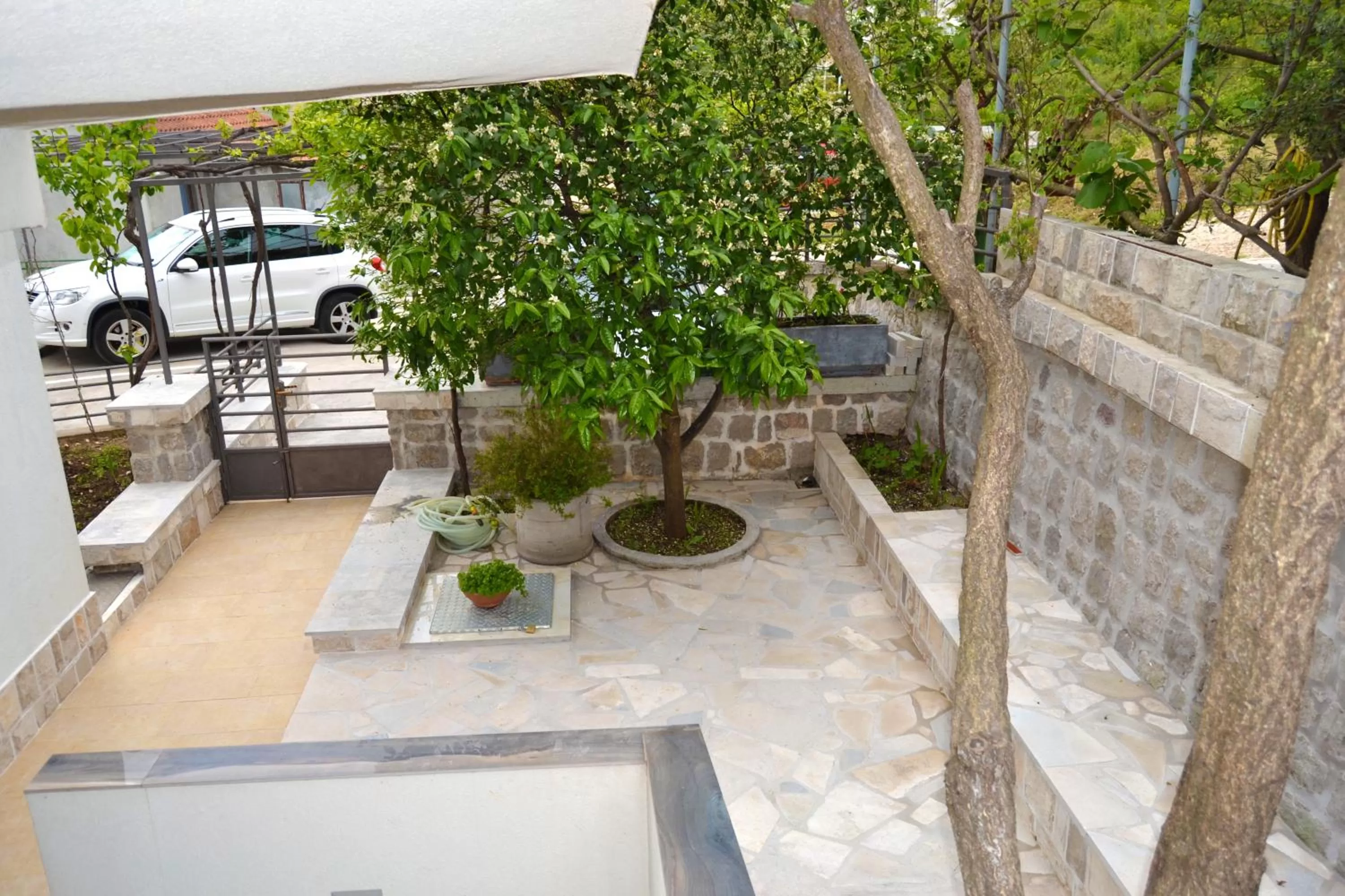 Patio in Tivat Apartments