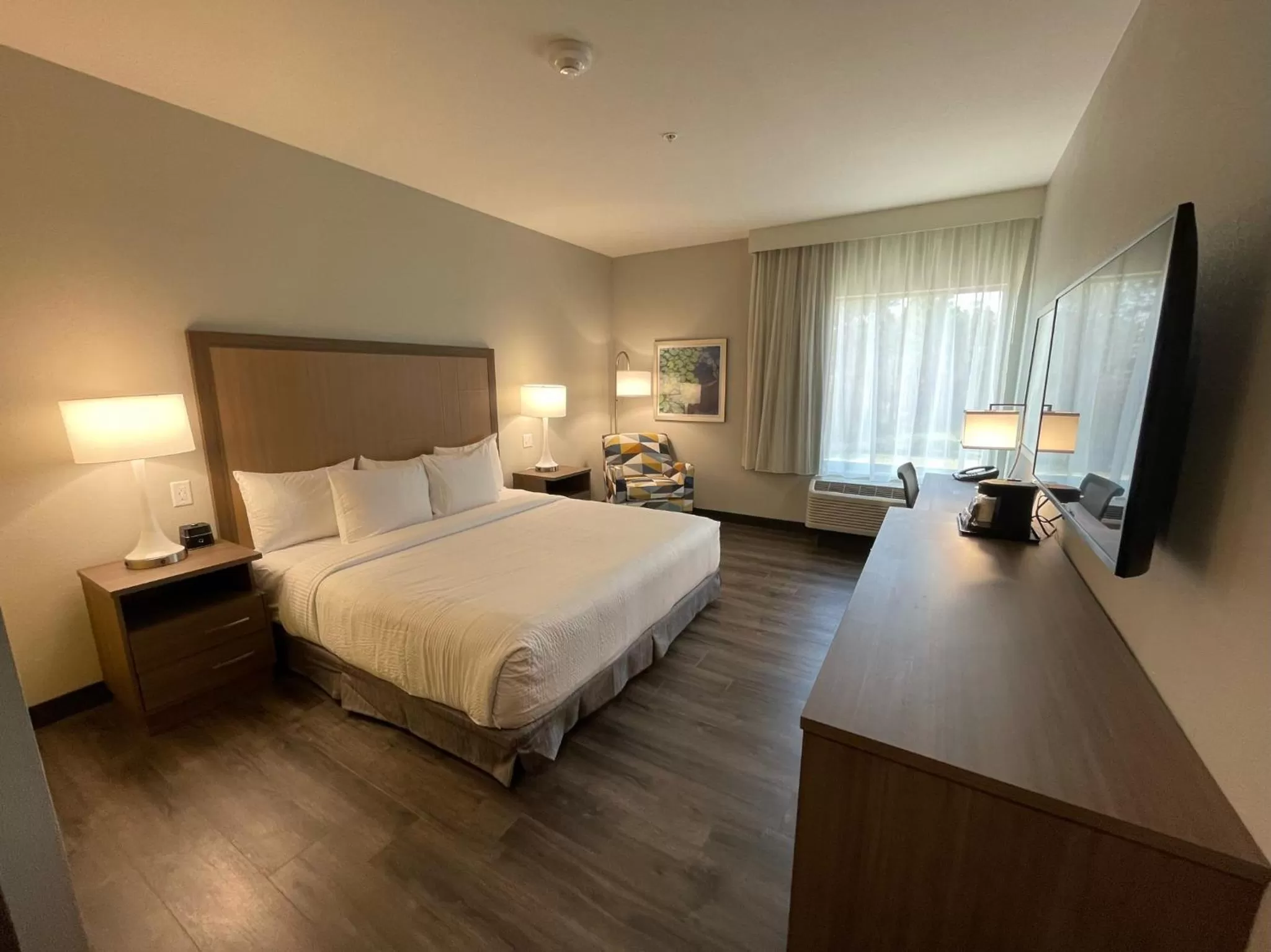 King Room with Mobility/Hearing Access and Bathtub with Garb Bars -  Non- Smoking in La Quinta Inn & Suites by Wyndham Valdosta