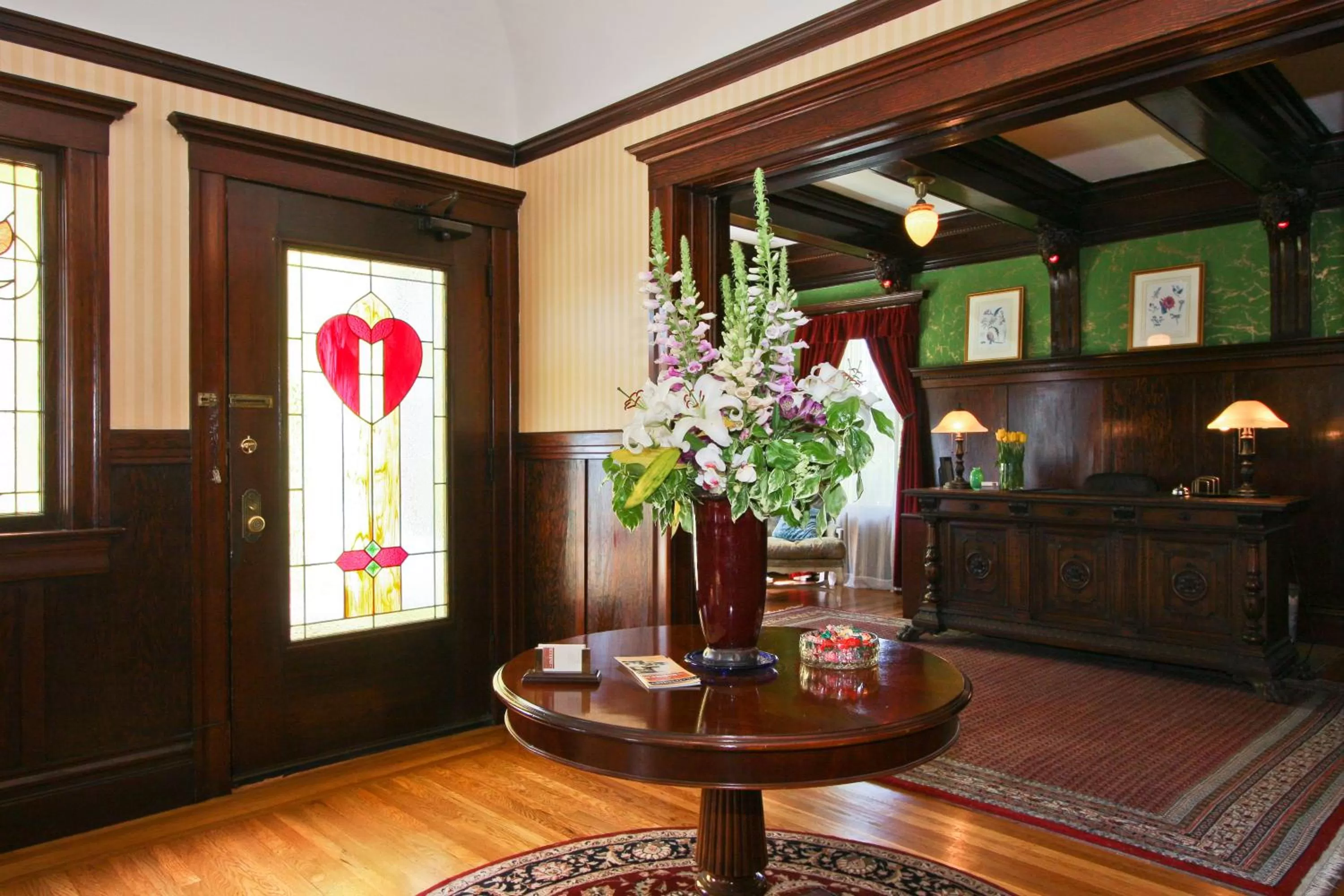 Lobby or reception in Parker Guest House