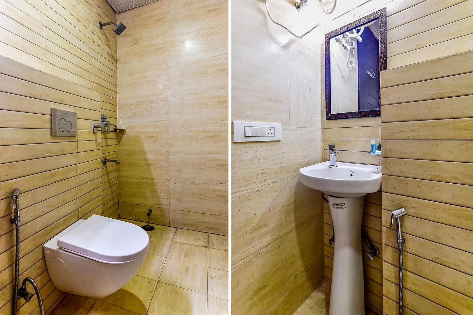 Toilet, Bathroom in FabHotel Surya Residency GMS Road