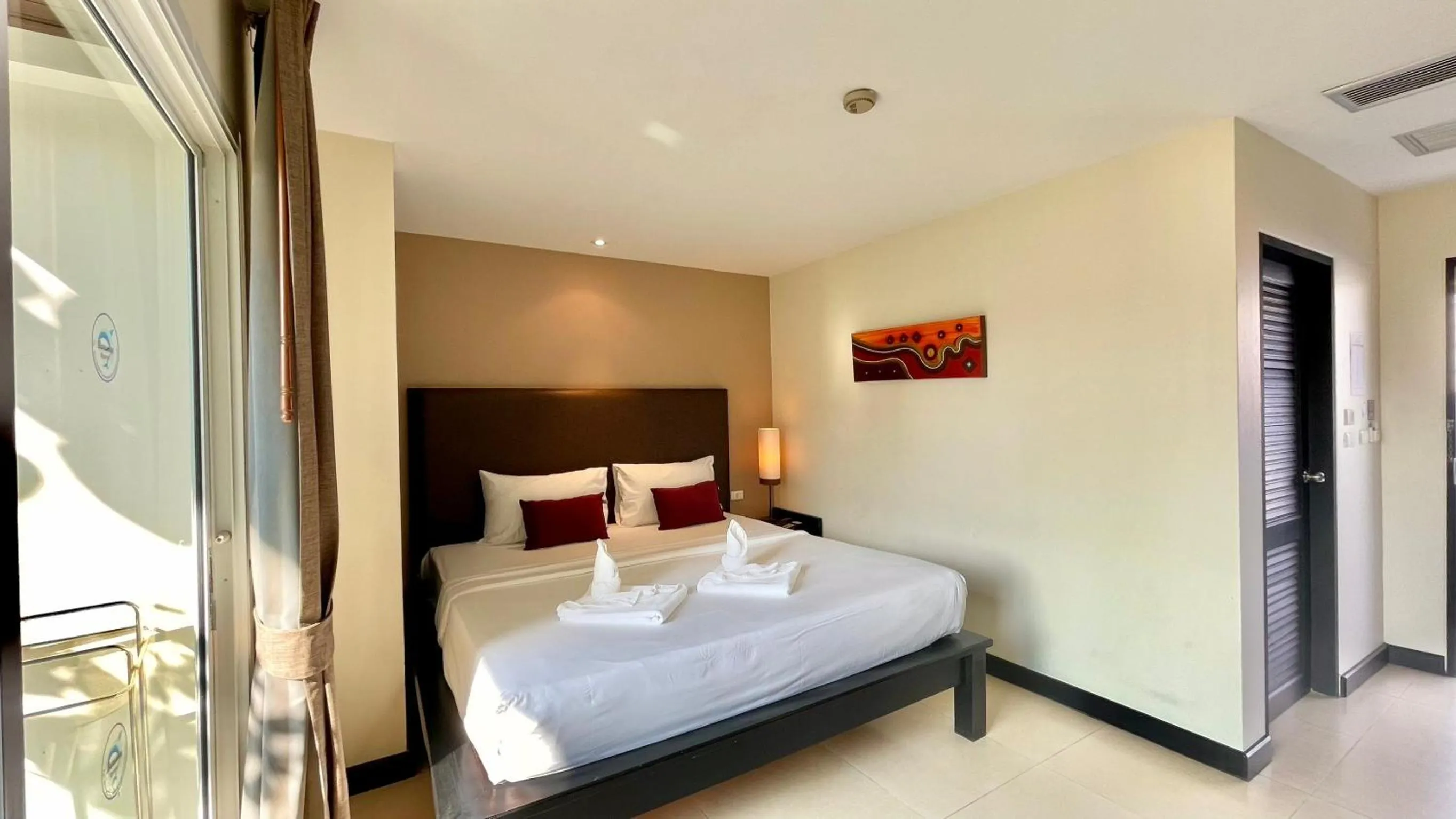 Bedroom, Bed in Baramee Resortel