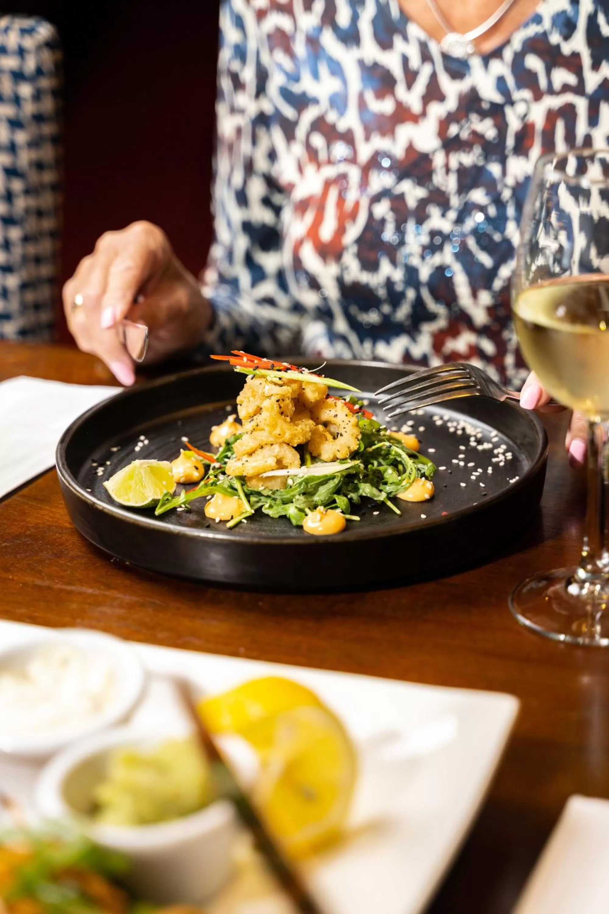 People in Dillon’s Hotel