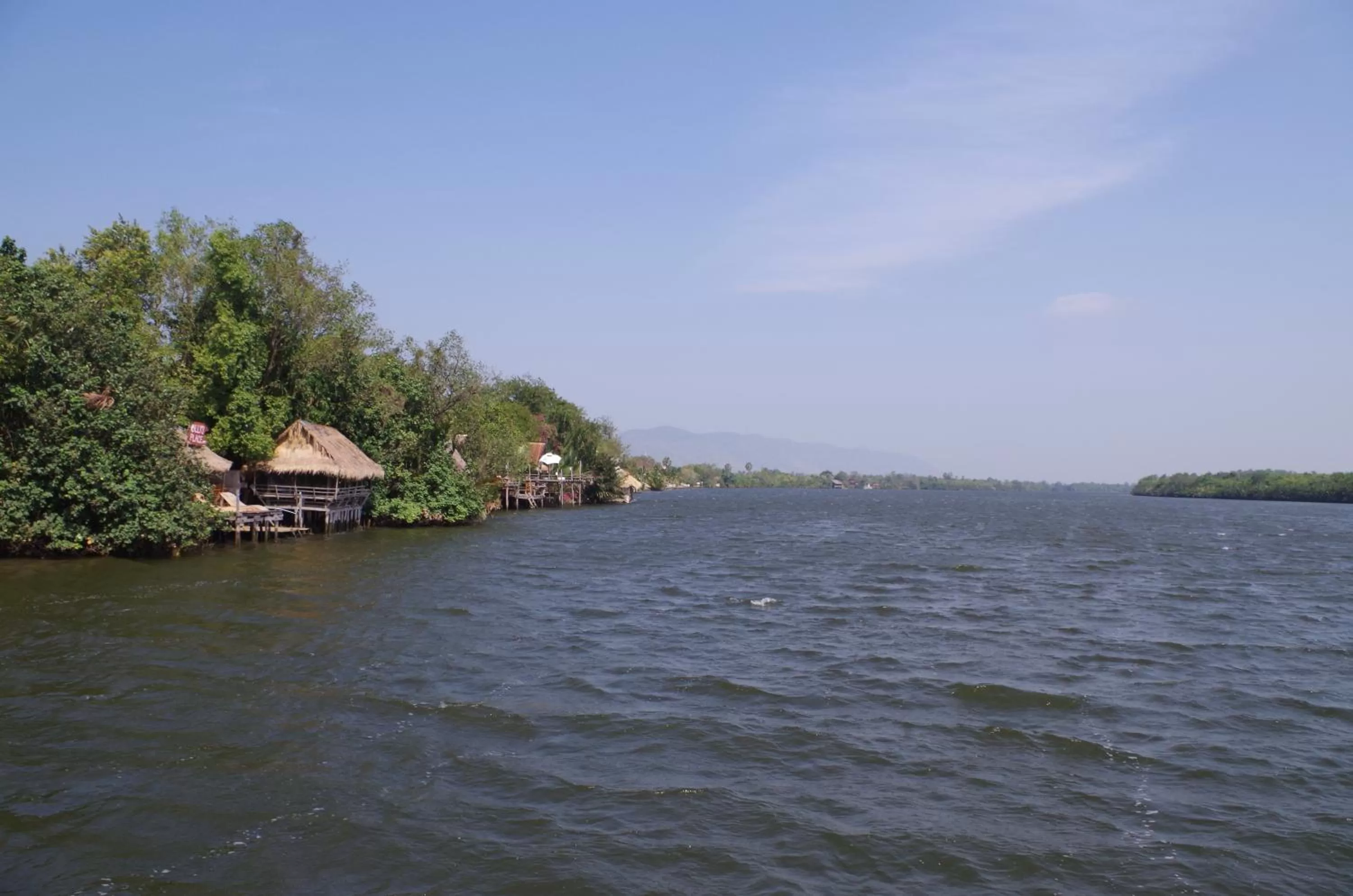 River view in Bamboo Bungalow