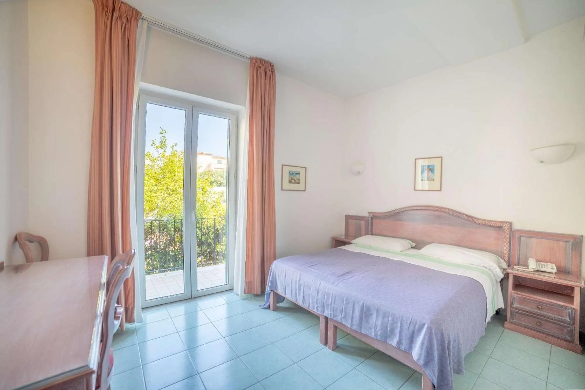 Bed in Hotel Royal Terme