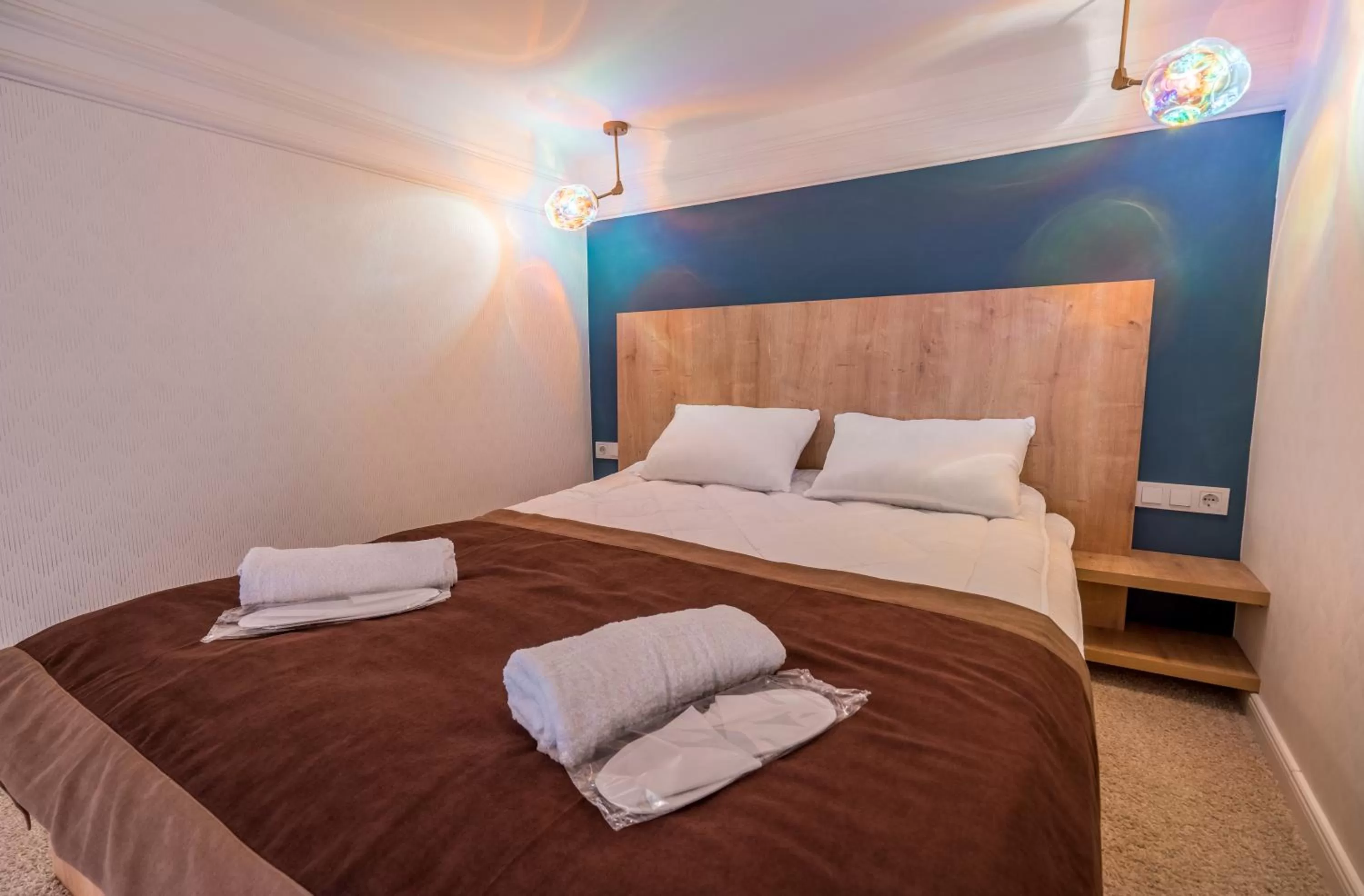 Bed in Mini Hotel on Aghmashenebeli Ave