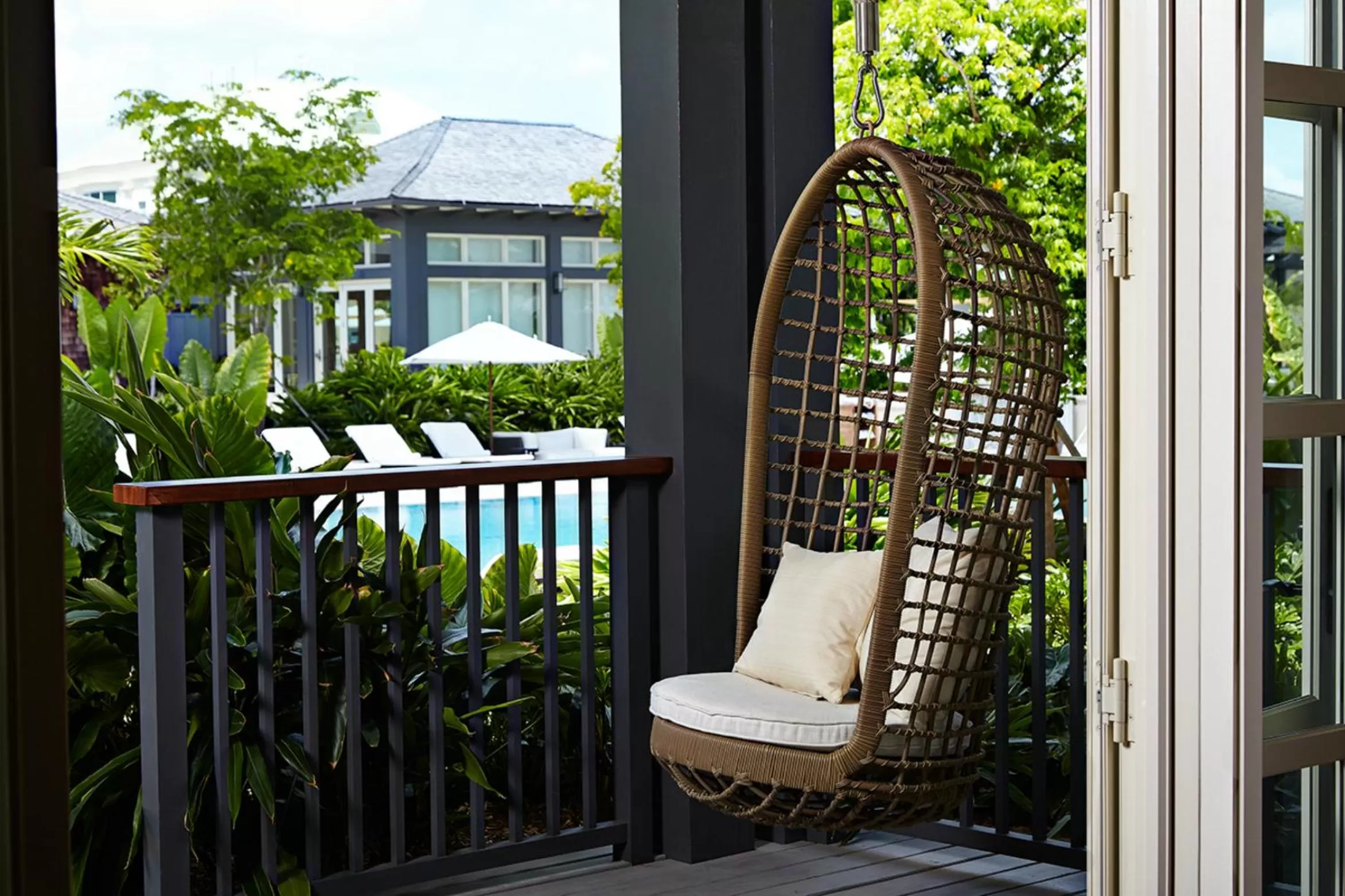 Patio in The Island House