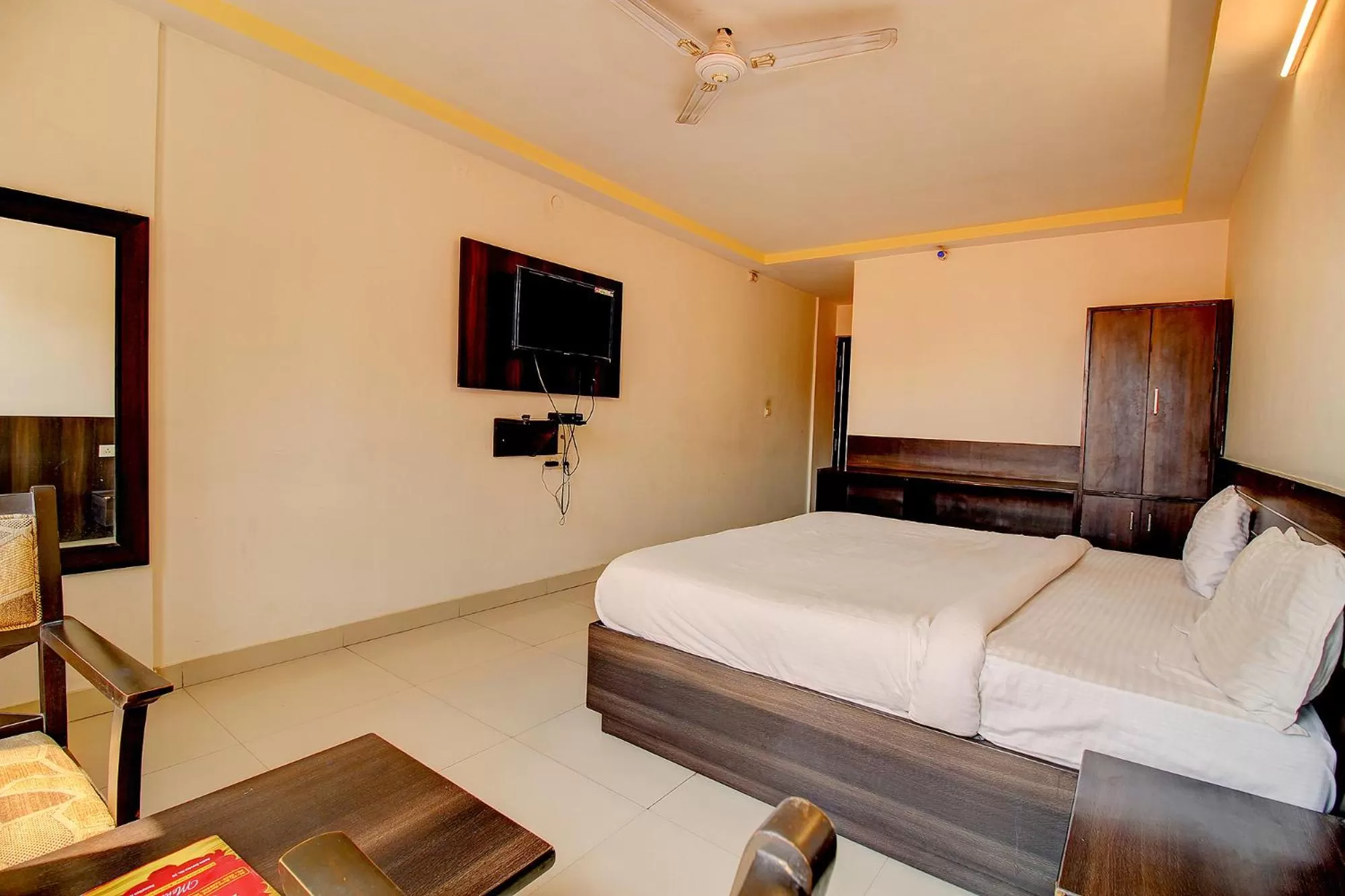 Bedroom, Bed in FabHotel PS Grand