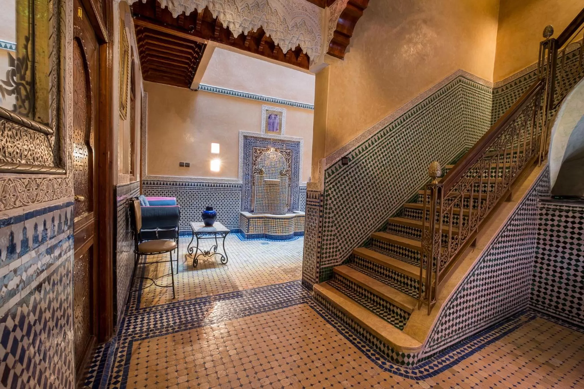 Lobby or reception, Seating Area in Riad Saad