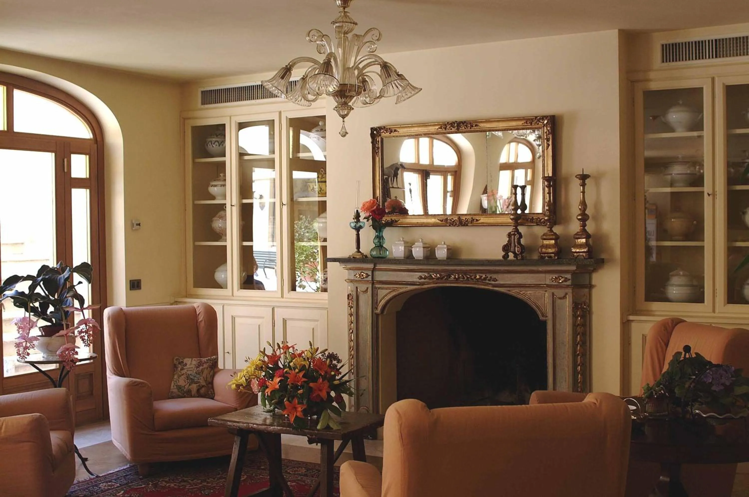 Lobby or reception in Hotel San Luca