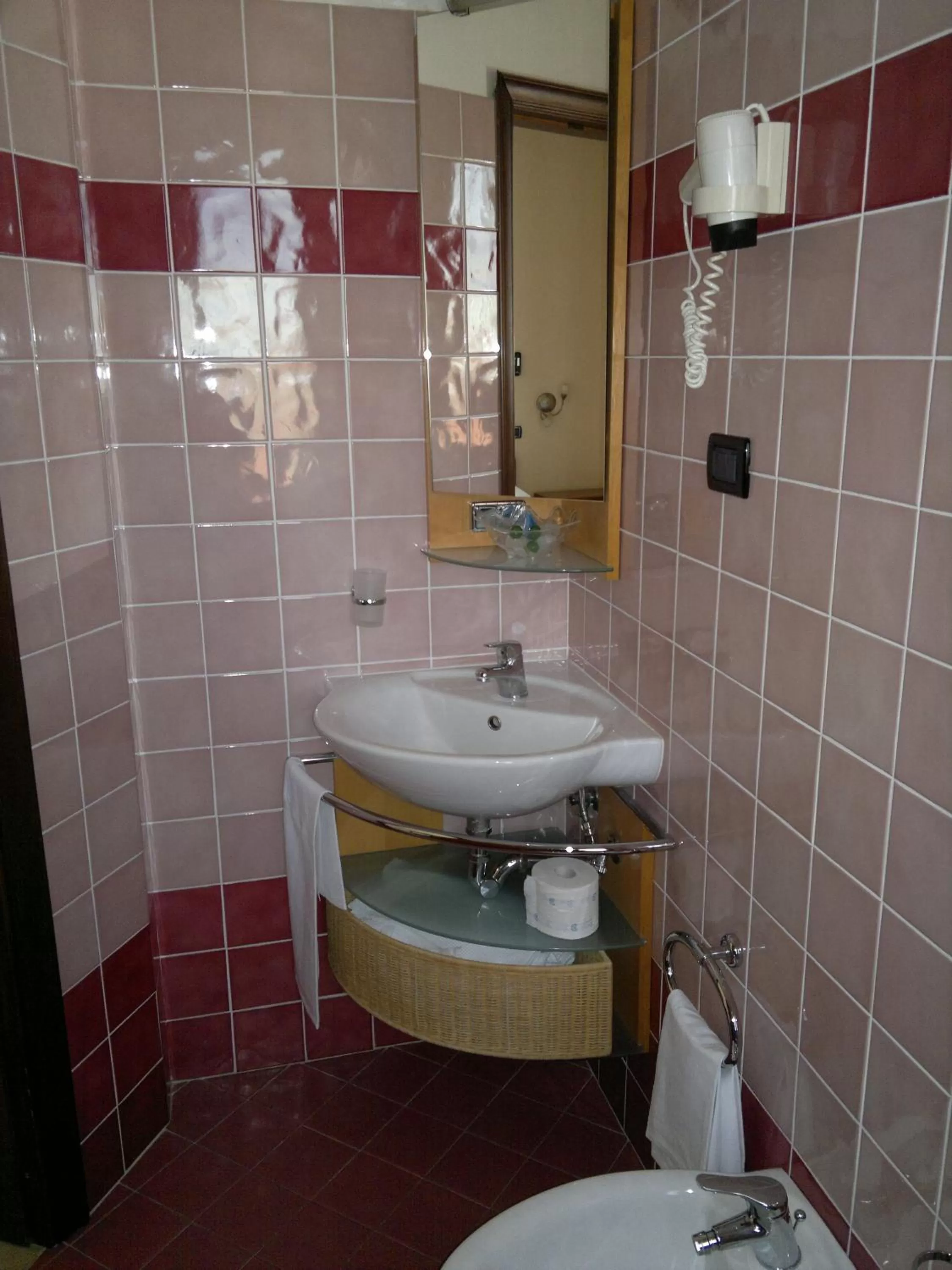 Toilet in Hotel La Rotonda