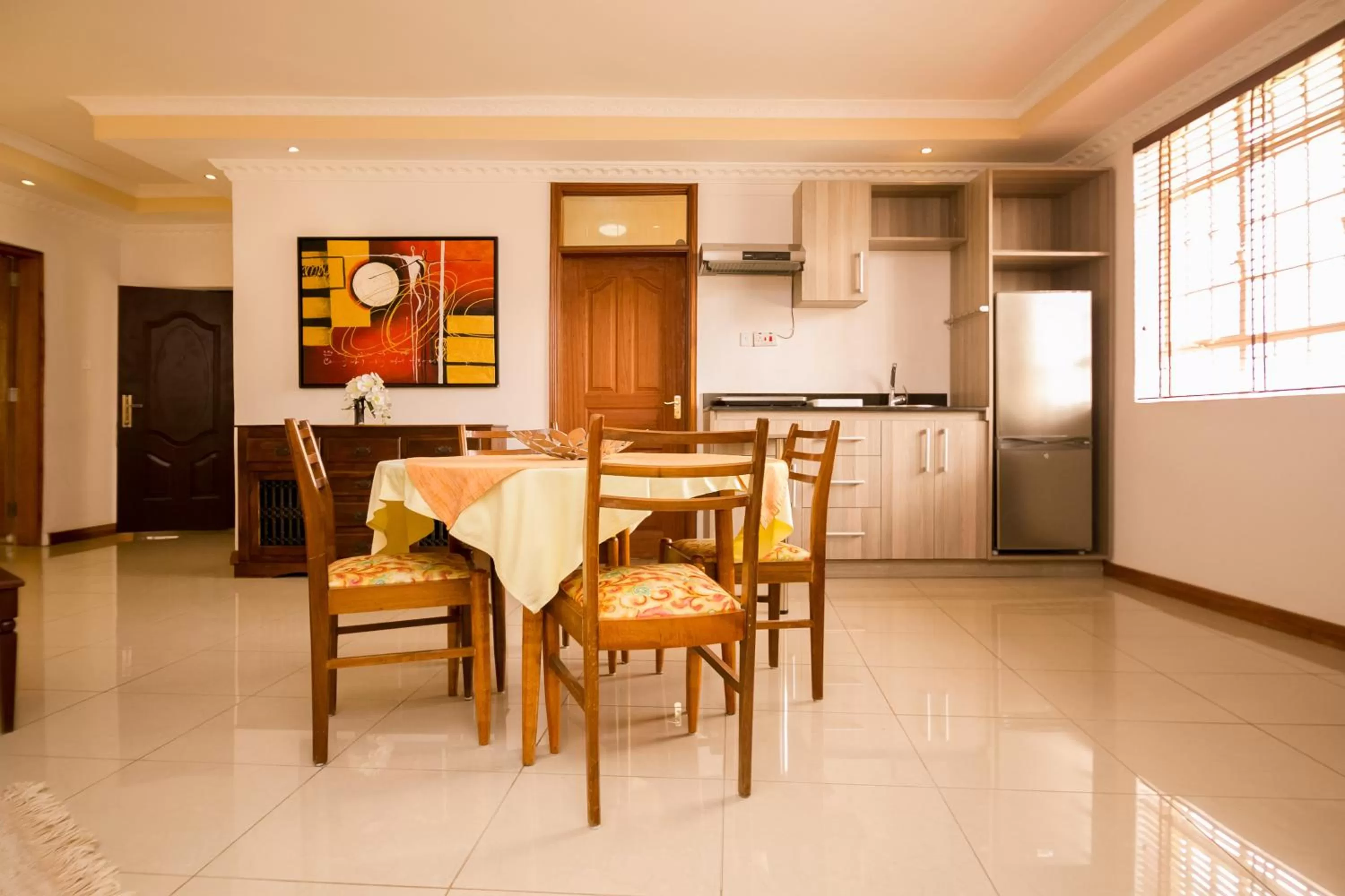 Dining area, Restaurant/Places to Eat in Hotel Rudi