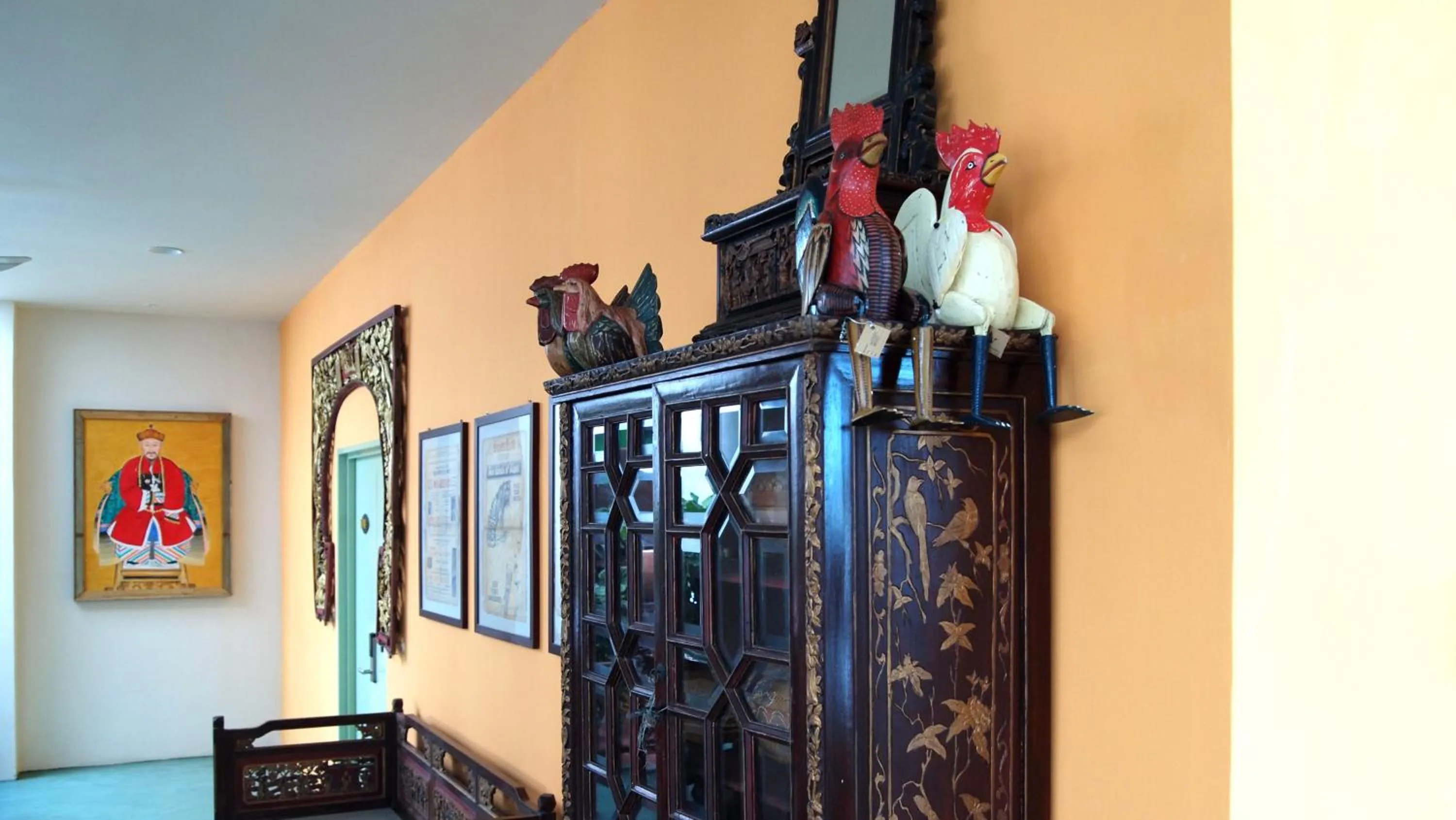 Decorative detail in Kapitan Kongsi Boutique Hotel