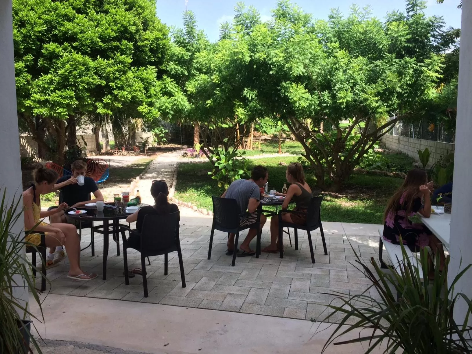 Patio in Gran Jaguar Hotel