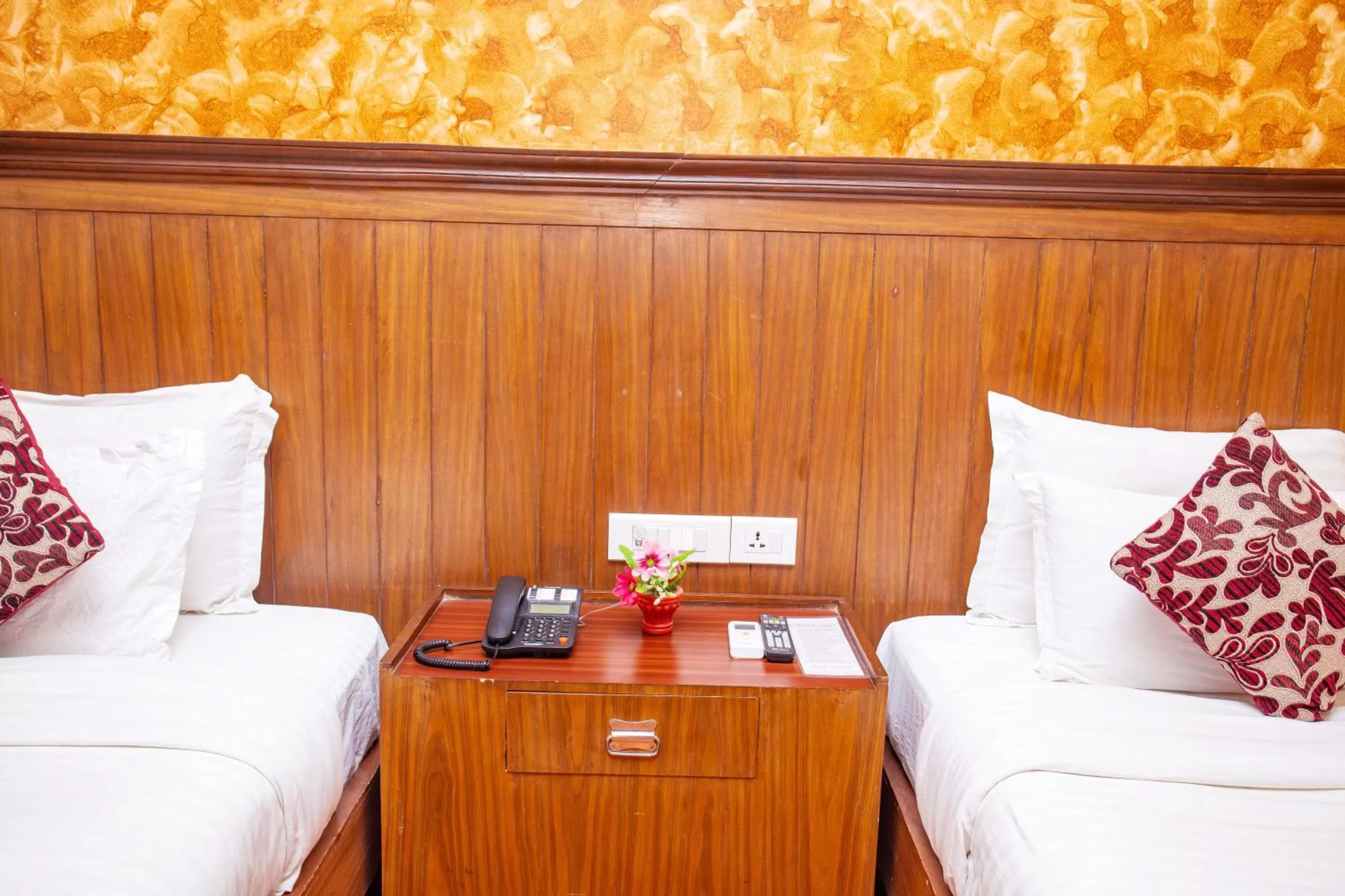 Bedroom, Bed in Hotel Iceland