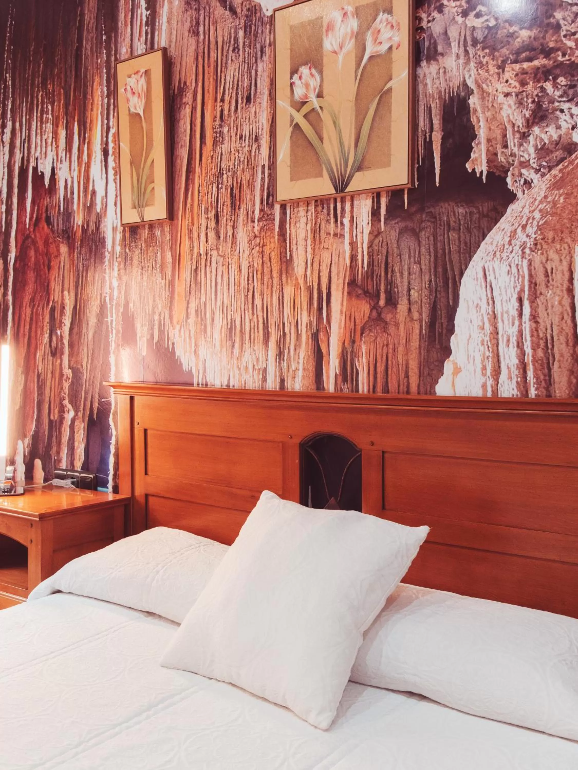 Bed in Hotel Los Toreros