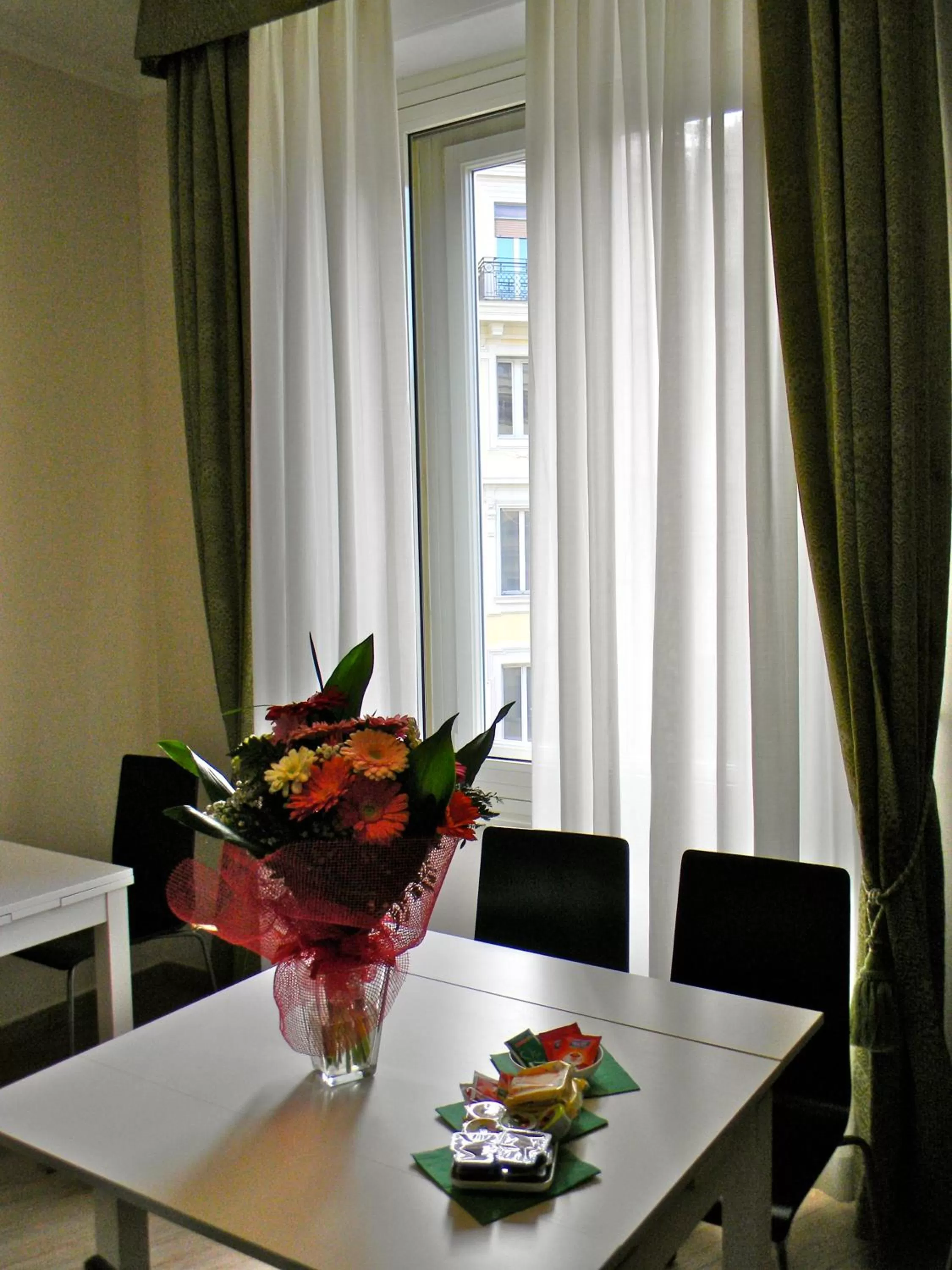 Kitchen or kitchenette in Rome Kings Suite