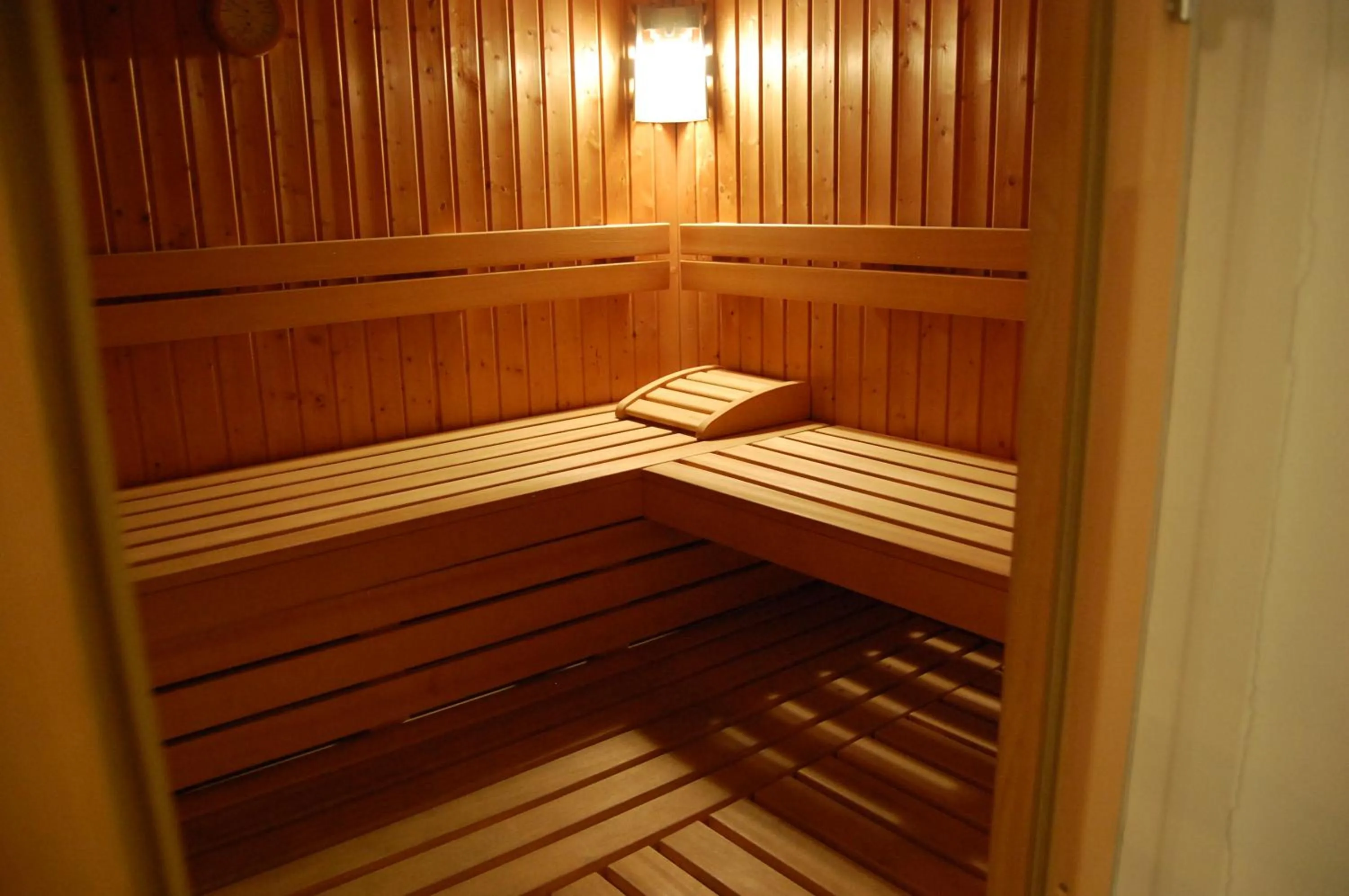 Sauna in Gardenhotel Premstaller