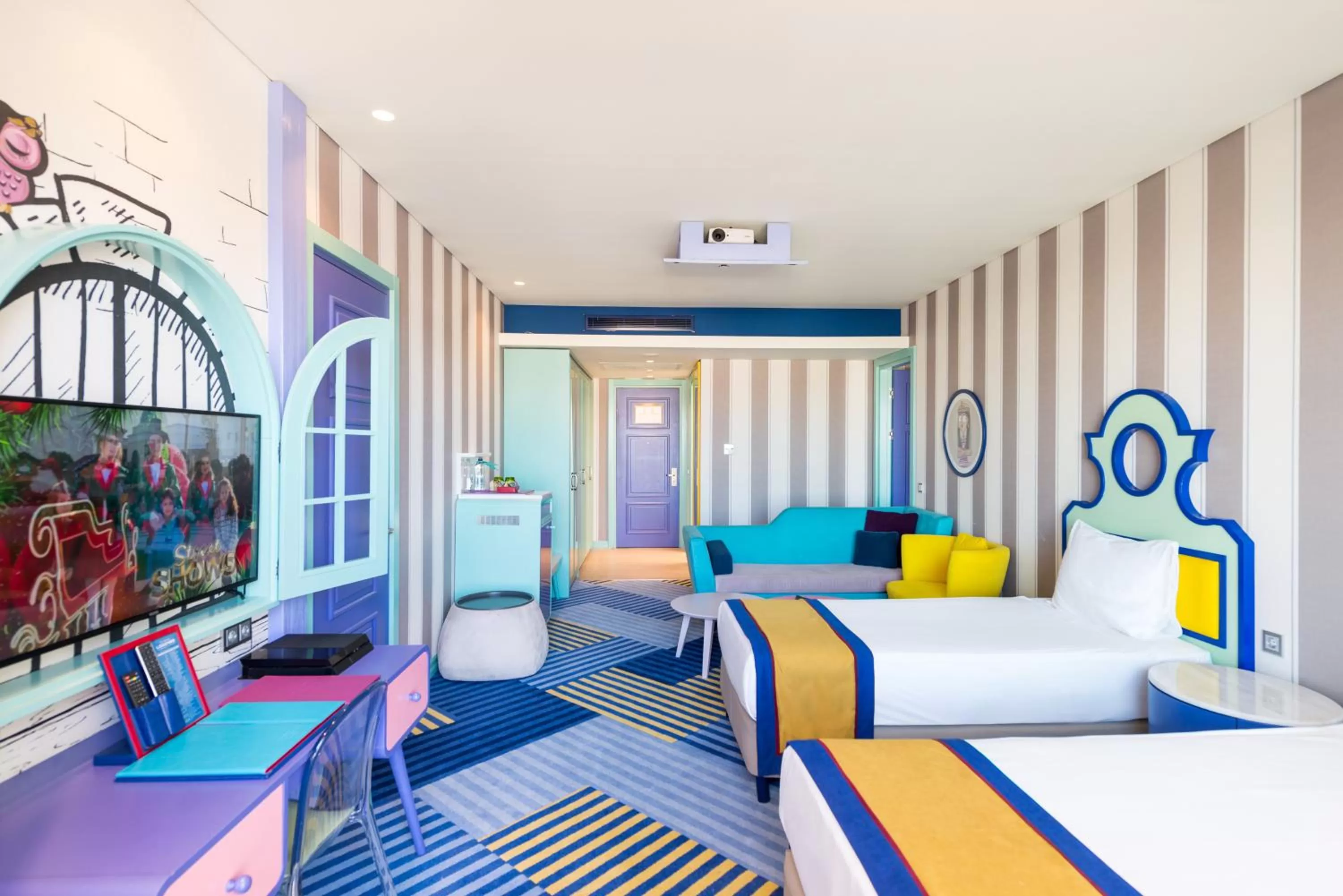 Bedroom, Bed in The Land Of Legends Kingdom Hotel - All-in Concept