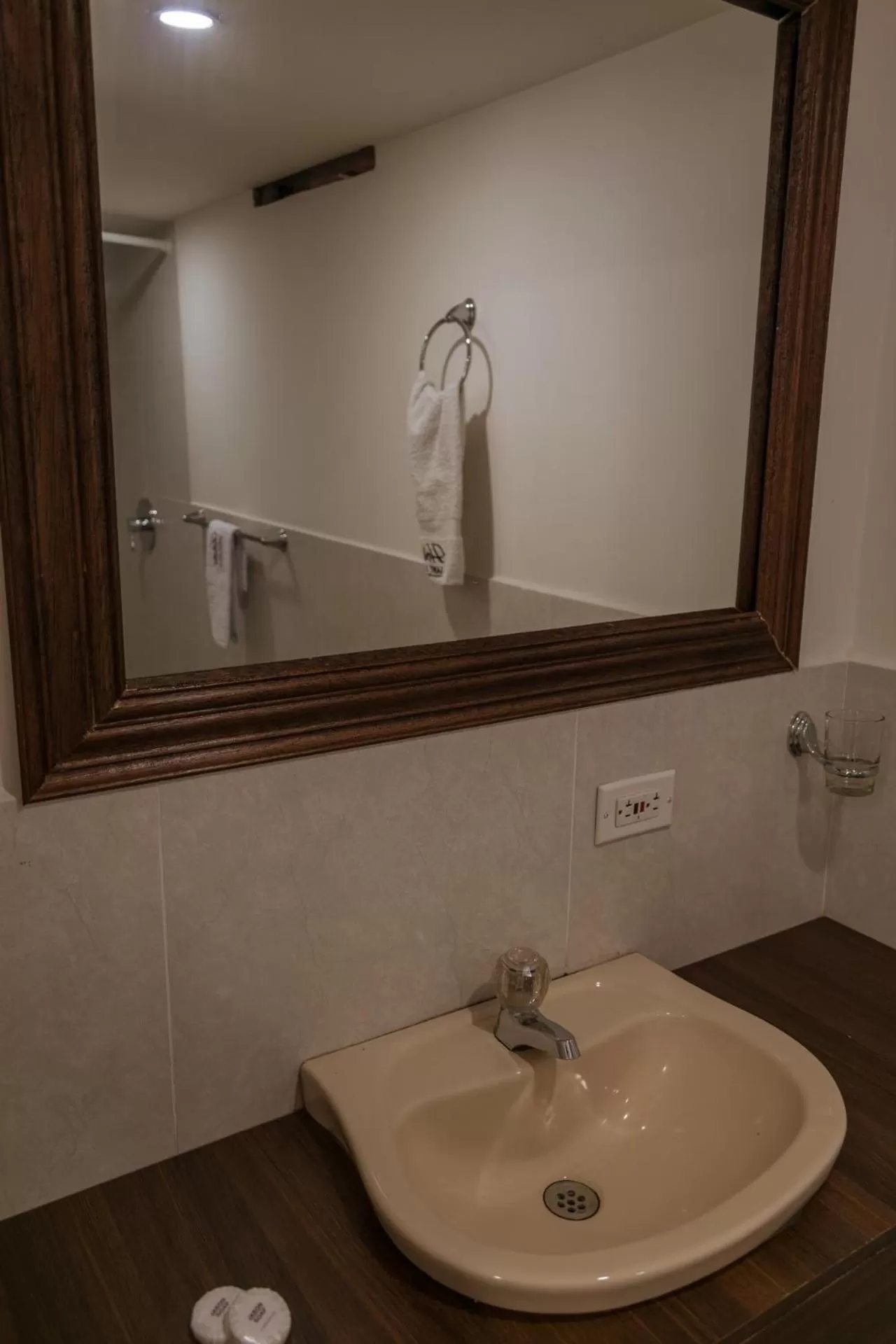 Decorative detail, Bathroom in Hotel Saint John