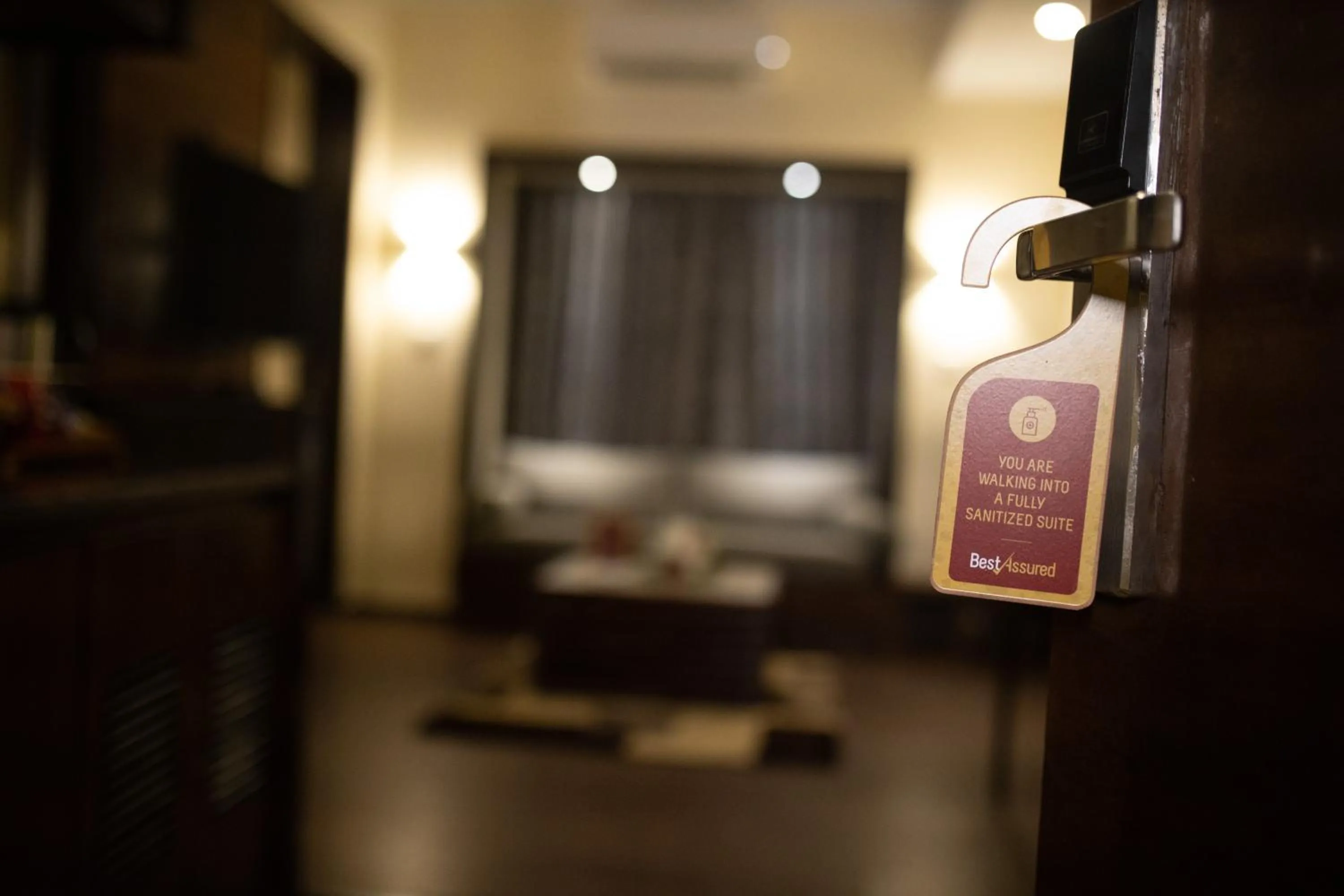 Logo/Certificate/Sign, Bed in Deltin Suites