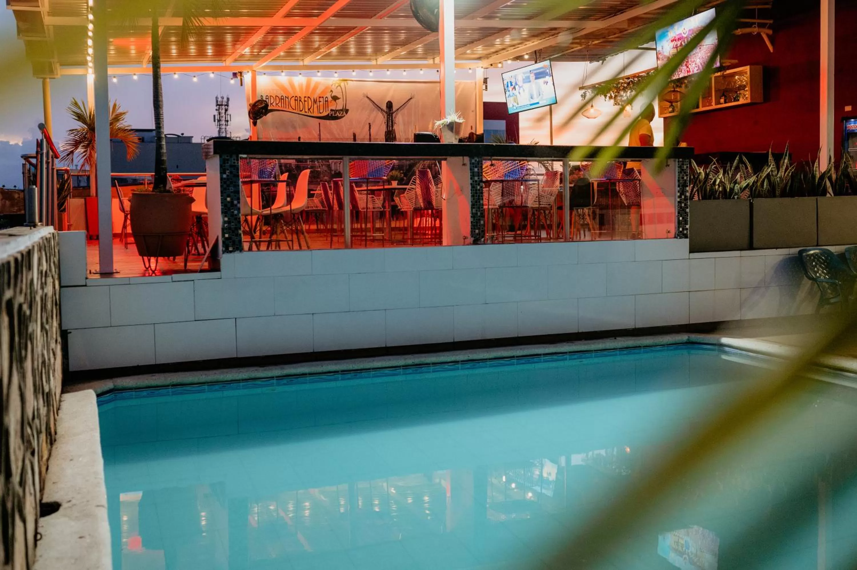 Swimming Pool in Hotel Barrancabermeja Plaza