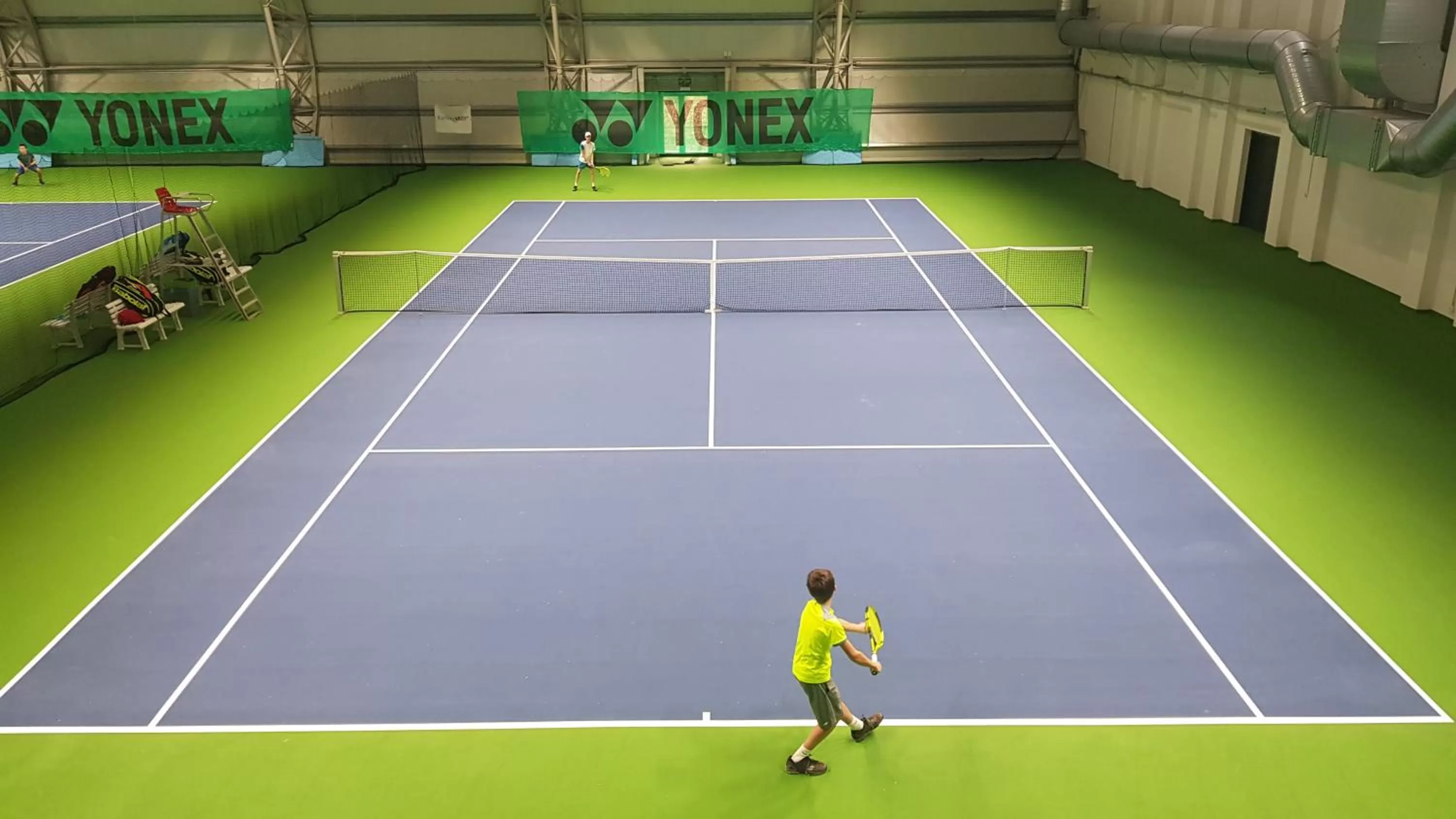 Tennis court in Sport Hotel Gejzirpark