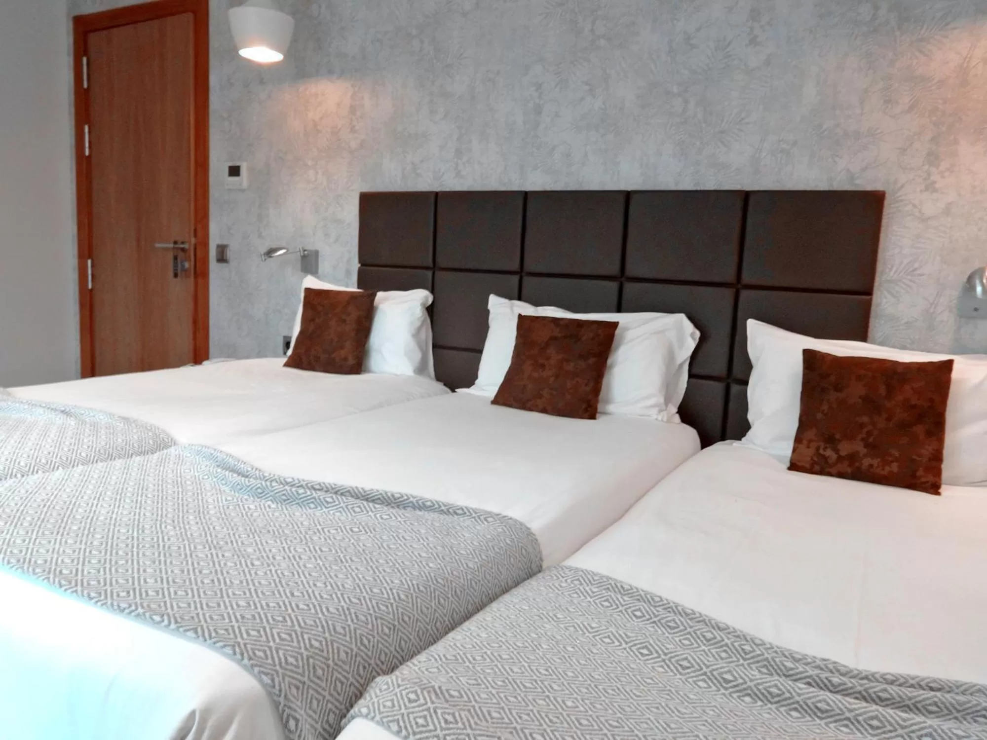 Bed in Hotel Lloret Ramblas