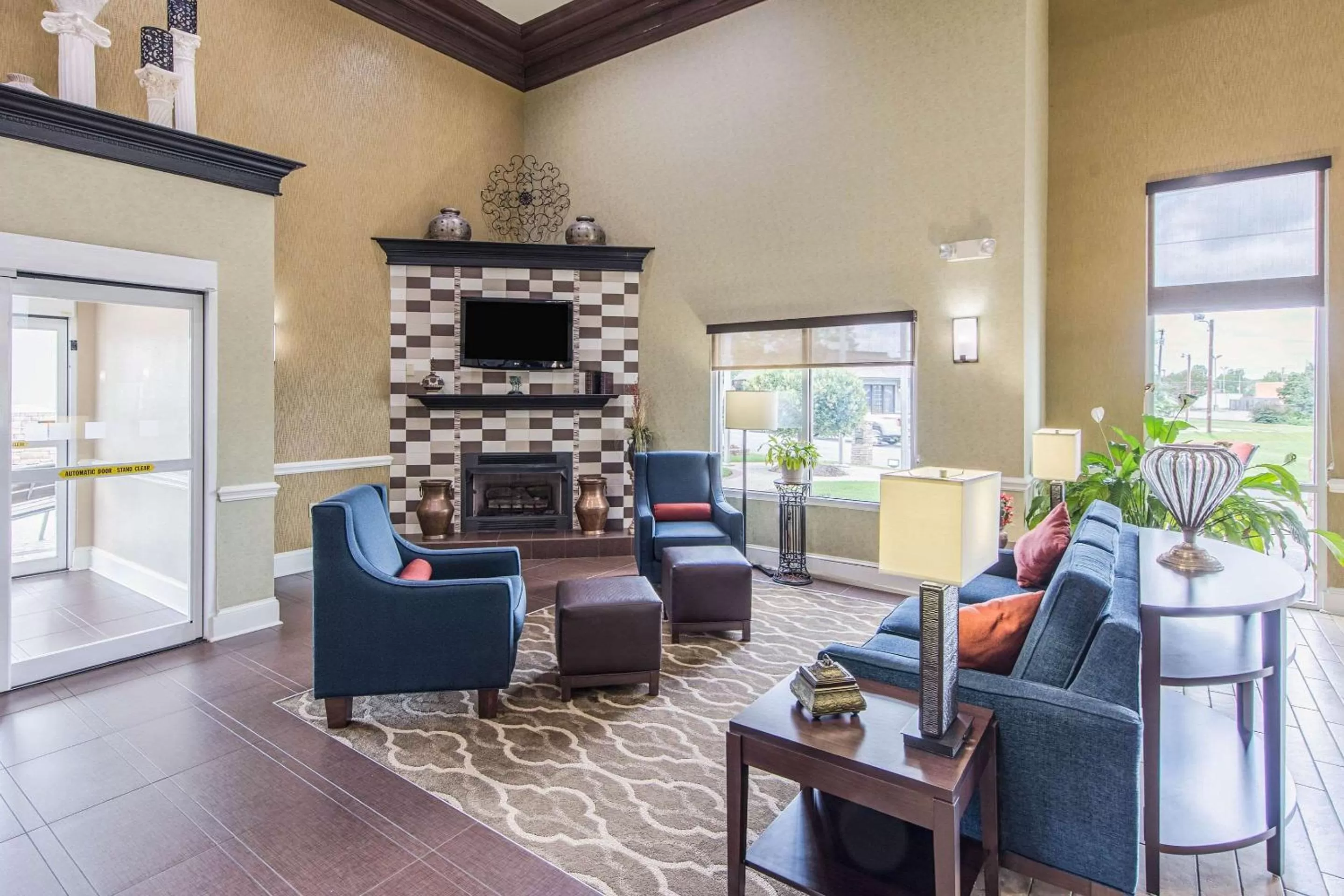 Lobby or reception in Comfort Inn & Suites Greenwood near University