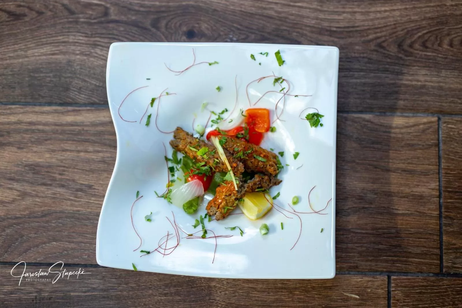 Dinner in The Strand Hotel, the former residence of Oscar Wilde