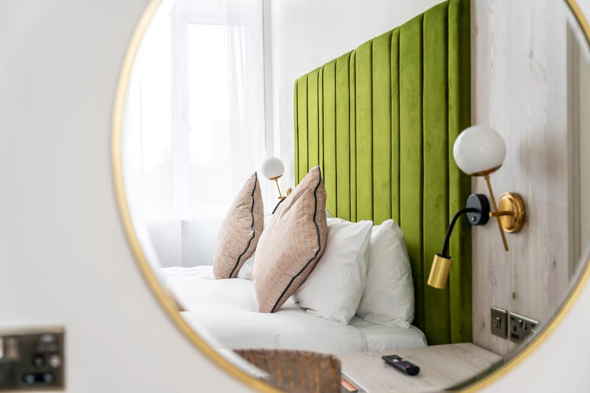 Bedroom, Bed in Trafford Hall Hotel Manchester, Trademark Collection by Wyndham