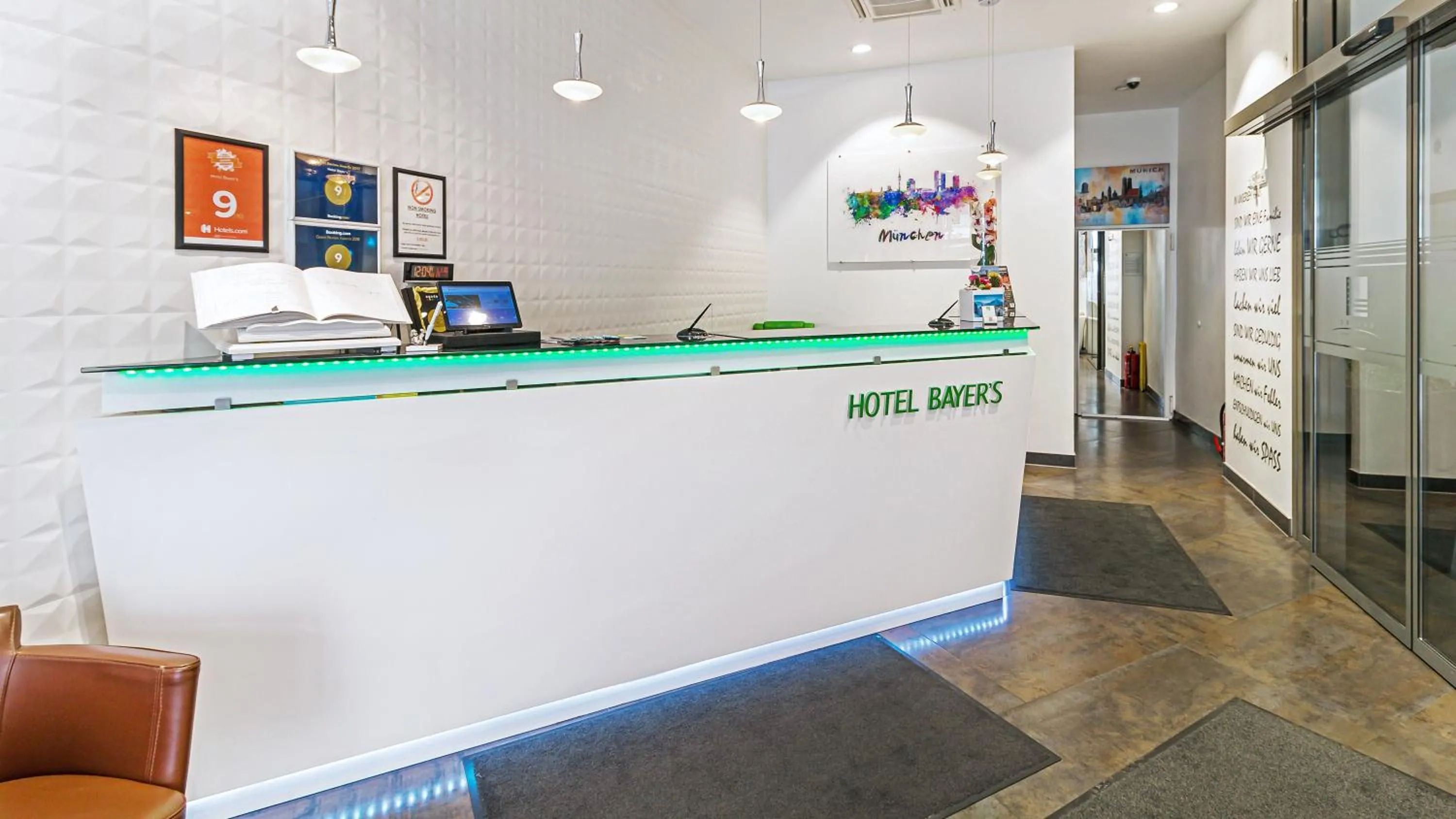 Lobby or reception in Hotel Bayer's