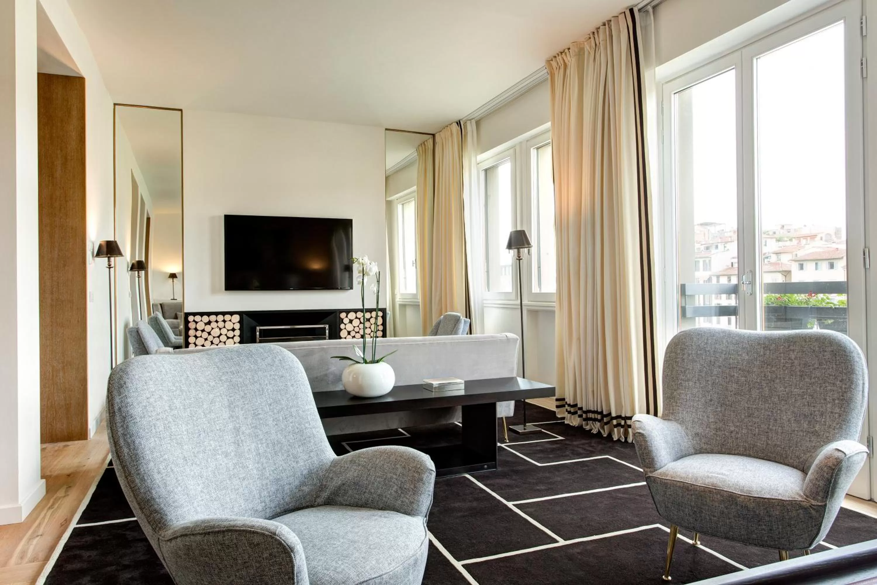 Living room in Hotel Lungarno - Lungarno Collection