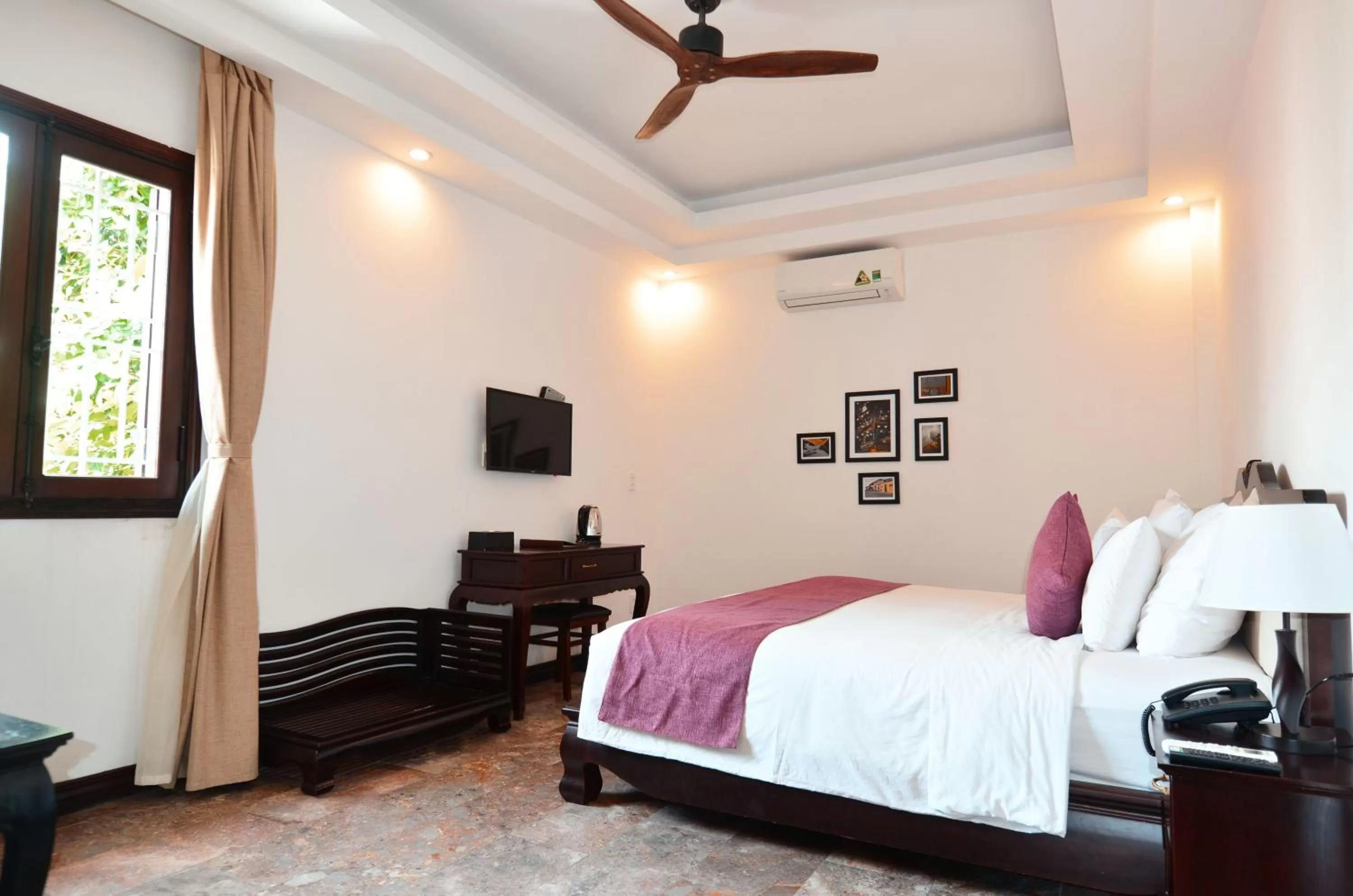 Bedroom, Bed in Hoian Central Hotel
