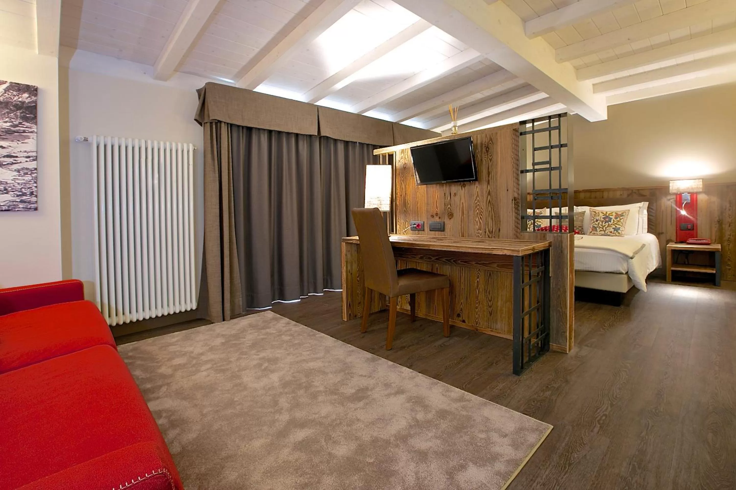 Bed in Olimpia Hotel